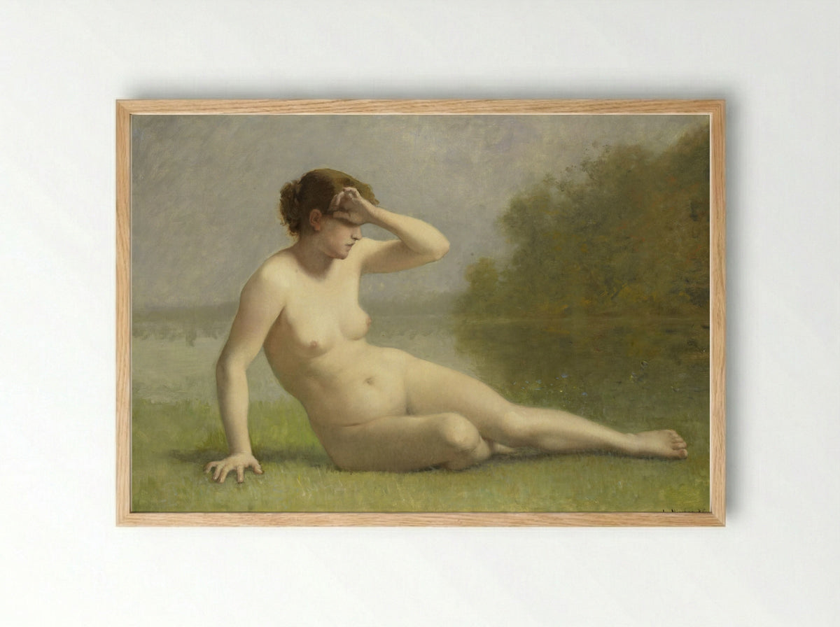 Nimf - L. Nicolas - Framed Print Wood