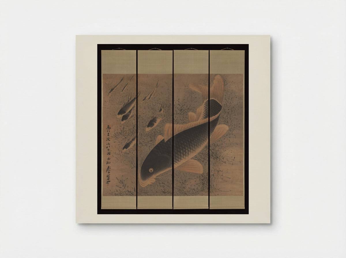 Nine Carp - Gong Gu - Poster