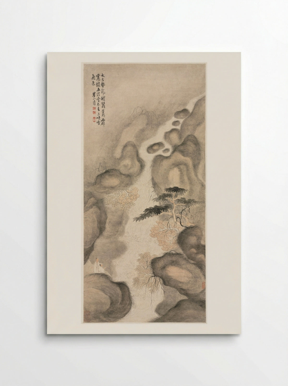 Nine Dragon Pool - Mei Qing - Poster