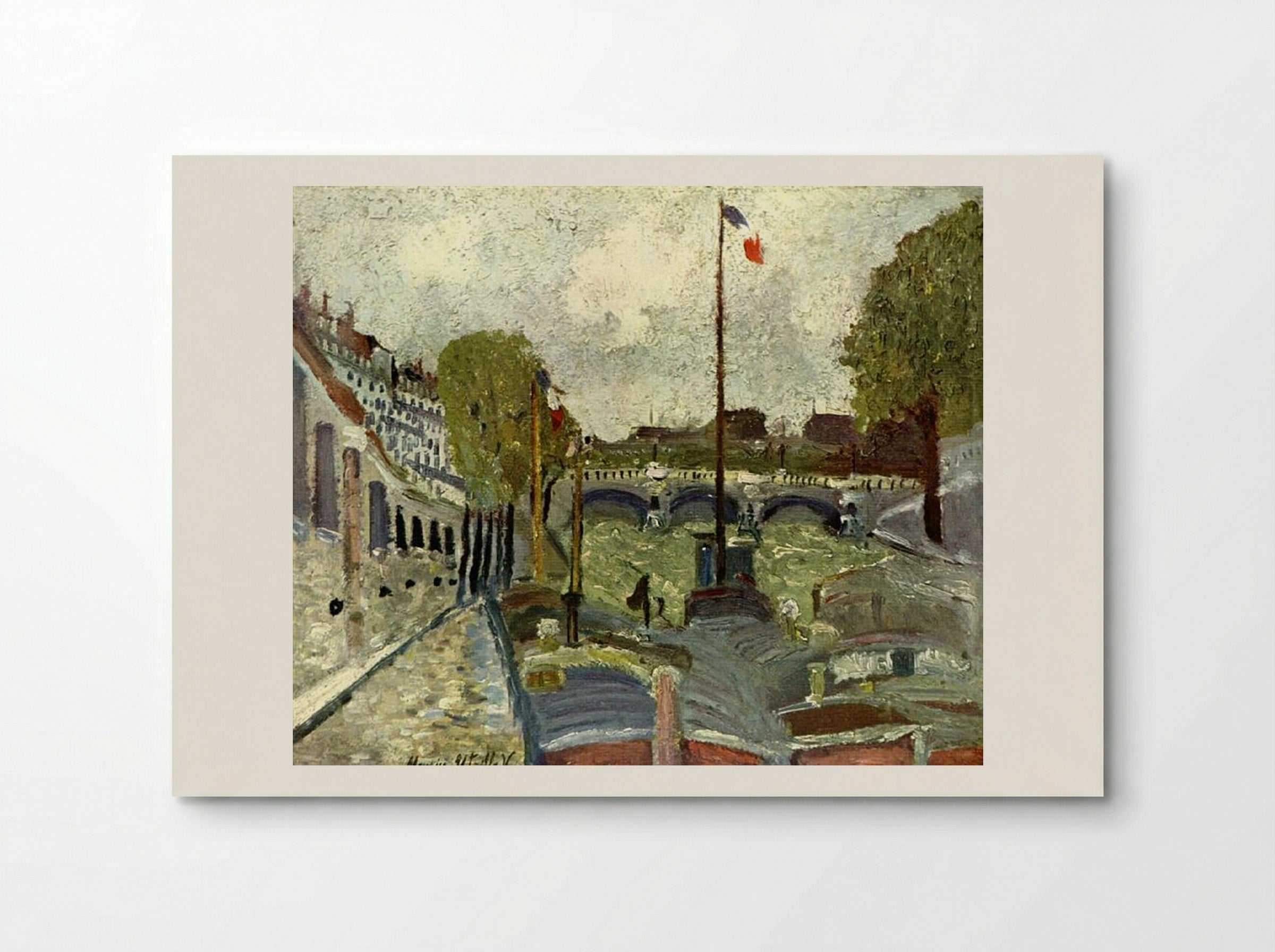 Nine - Maurice Utrillo - Poster