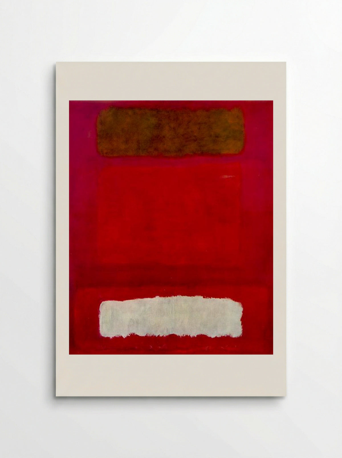 No. 16 (Red, White, and Brown) - Mark Rothko - Poster