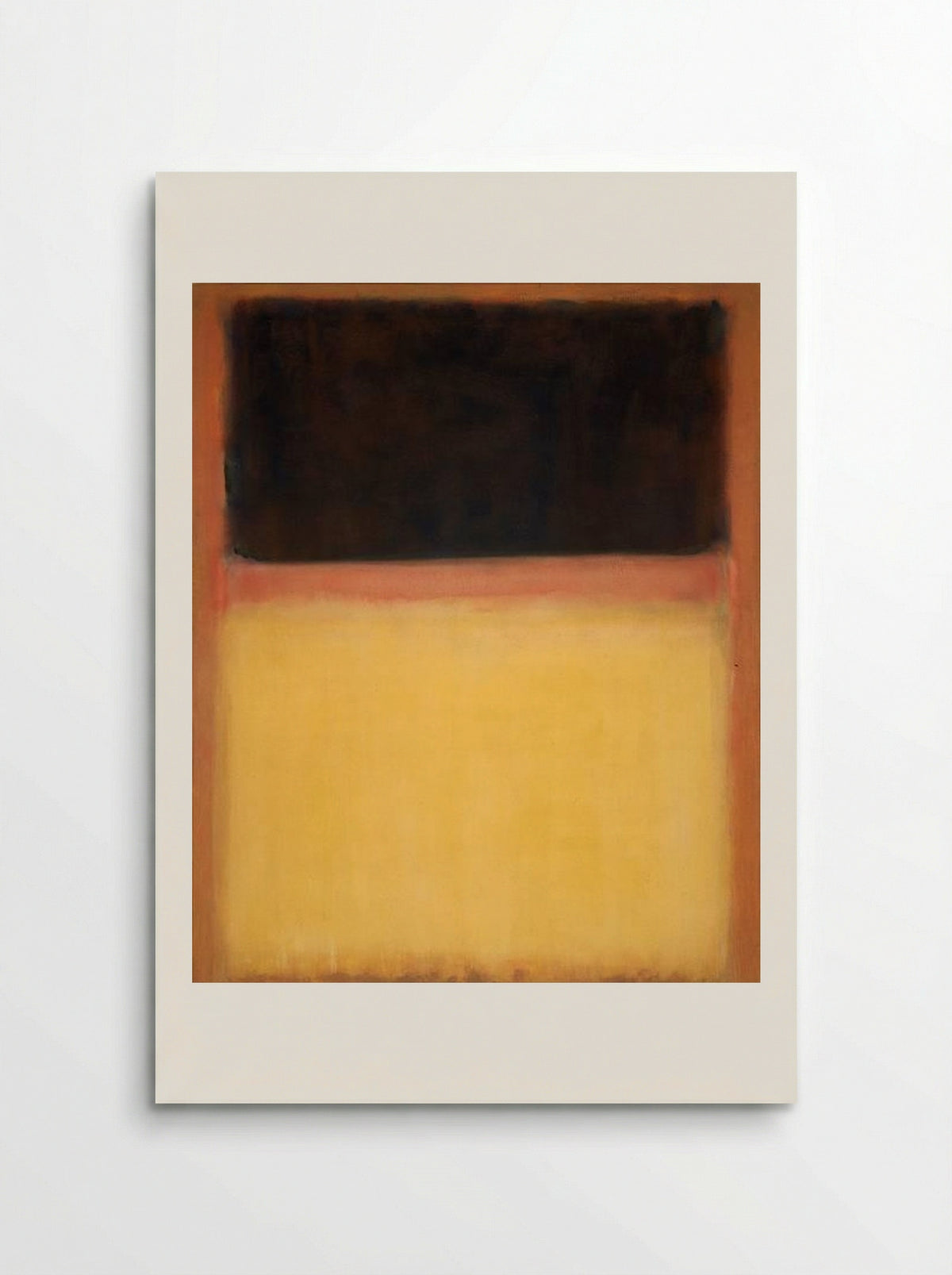 No. 9 (Dark over Light Earth) - Mark Rothko - Poster