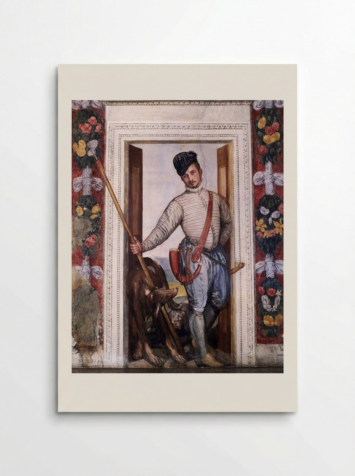 Nobleman in Hunting Attire - Paolo Veronese - Poster