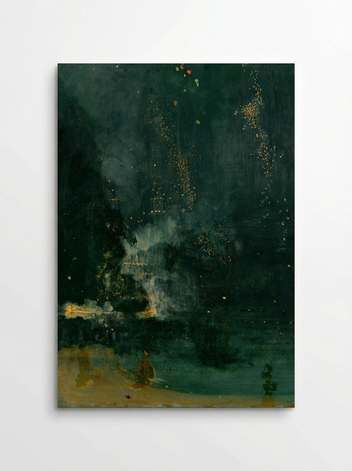 Nocturne in Black and Gold: The Falling Rocket - James McNeill Whistler - Poster