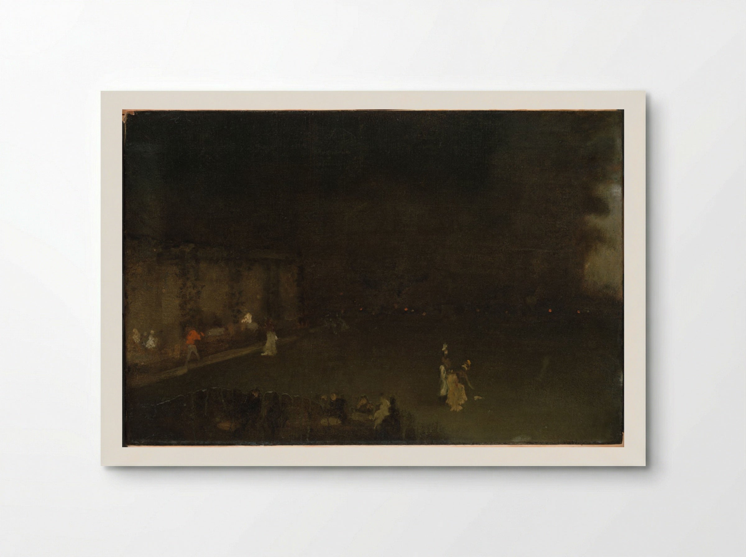 Nocturne in Black and Gold: The Gardens - James Abbott McNeill Whistler - Poster