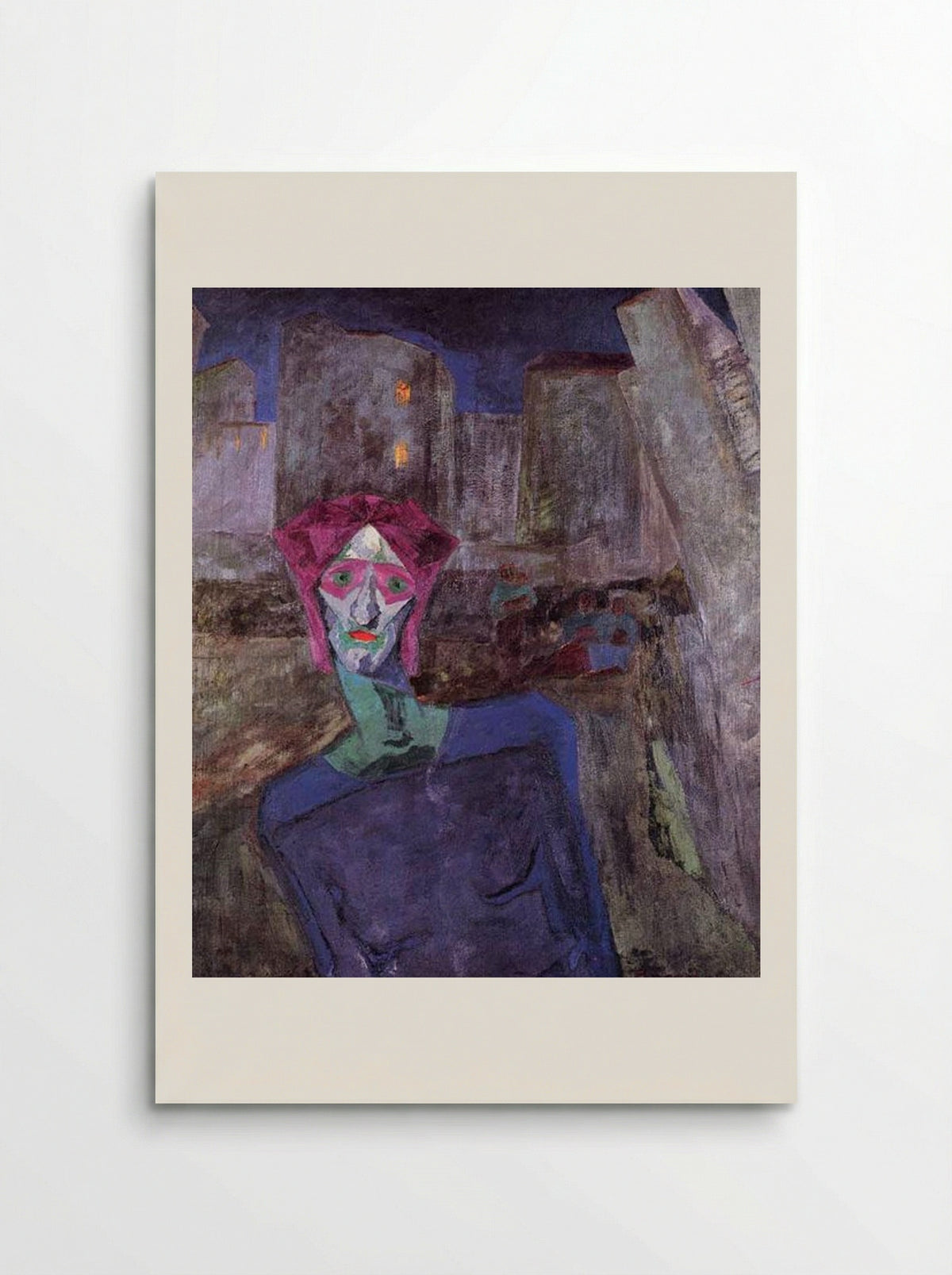 Nocturne - Umberto Boccioni - Poster