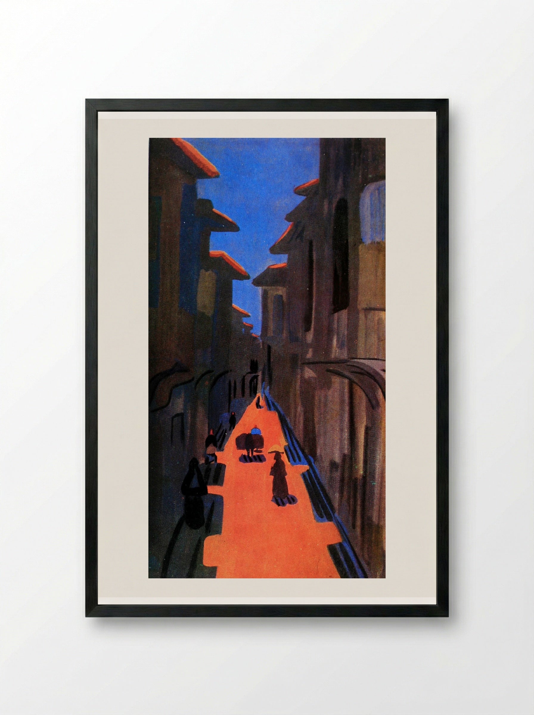 Noon - Martiros Saryan - Framed Print Black