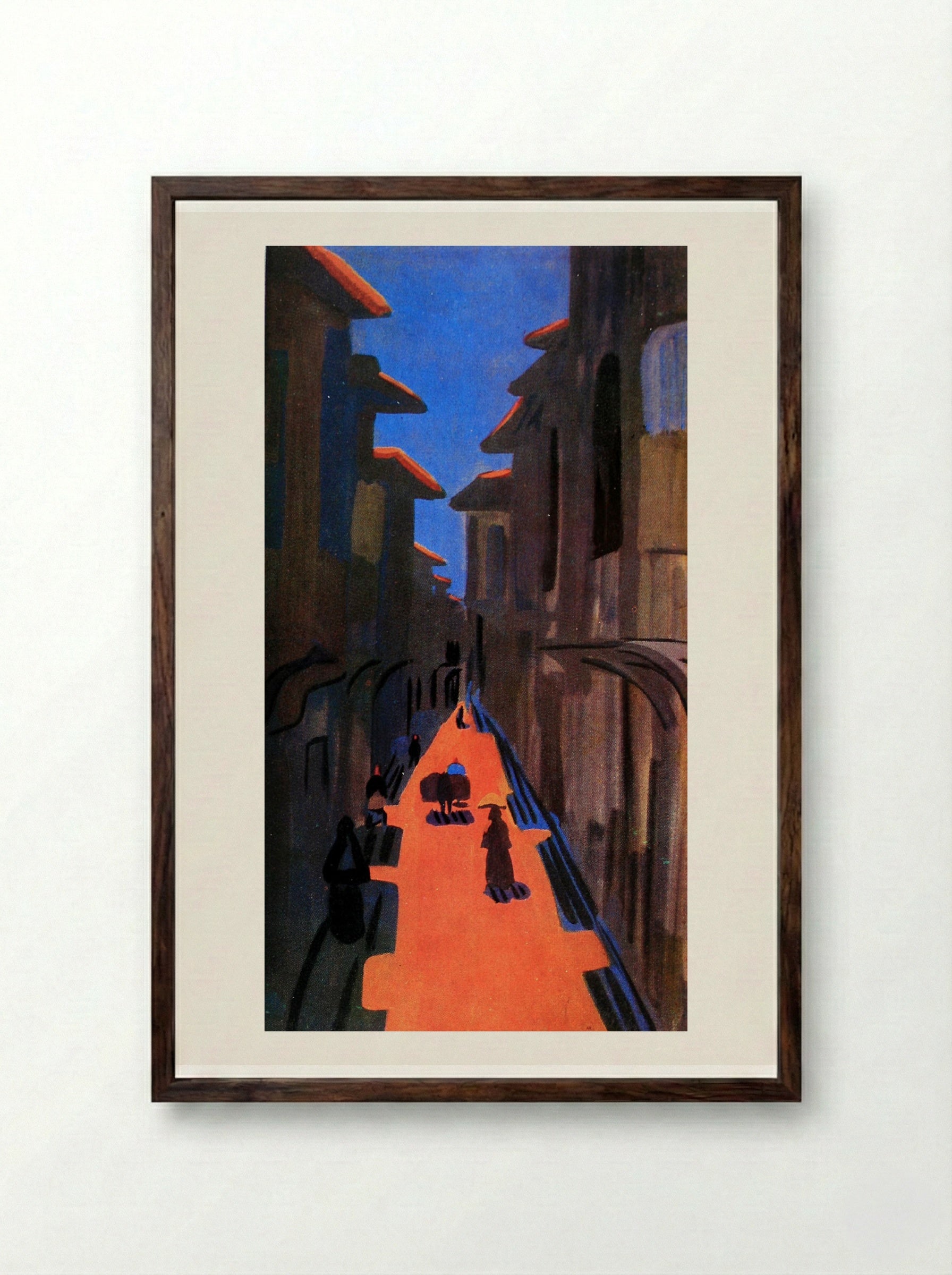 Noon - Martiros Saryan - Framed Print Dark Wood