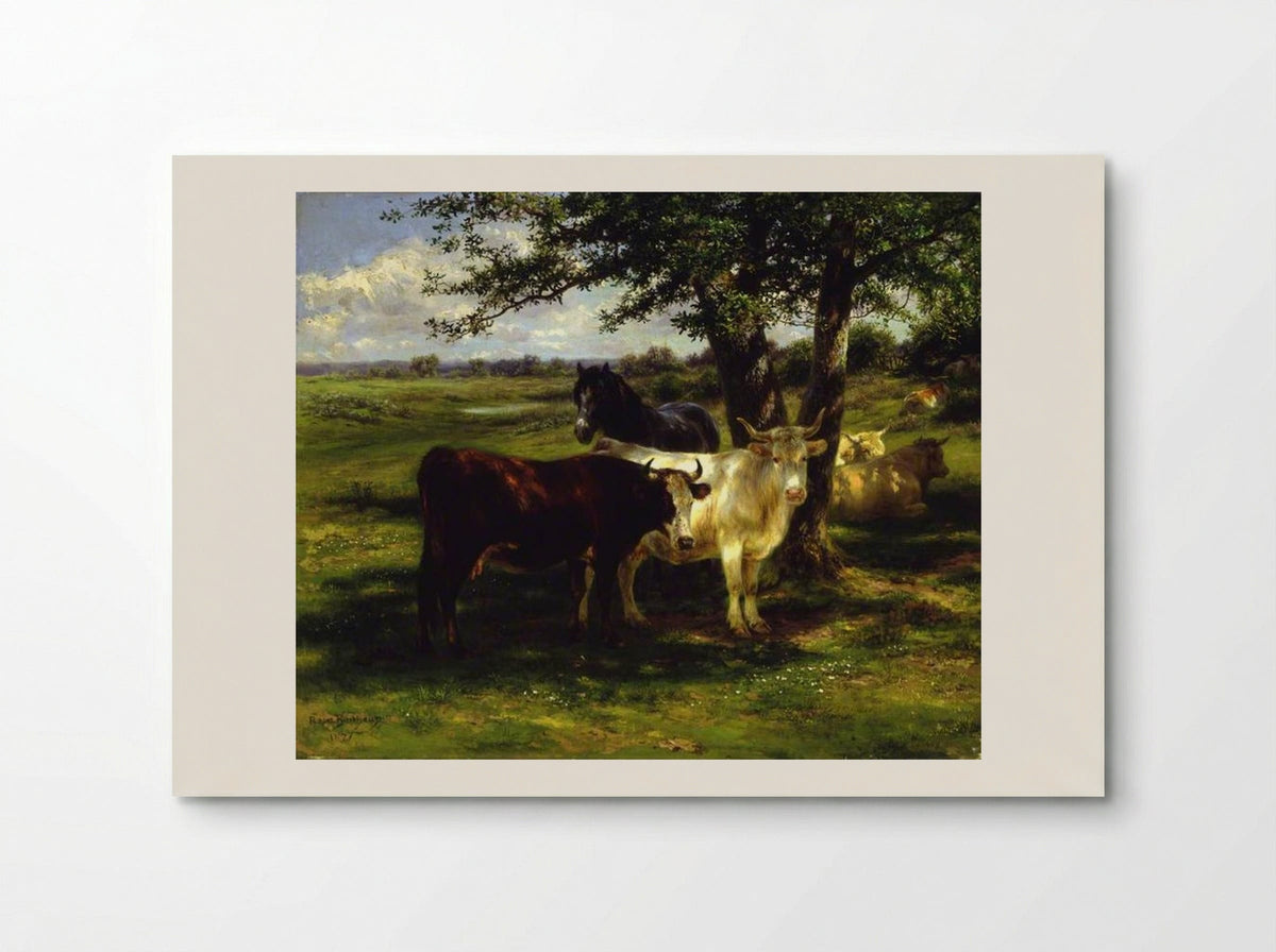 Noonday Rest - Rosa Bonheur - Poster