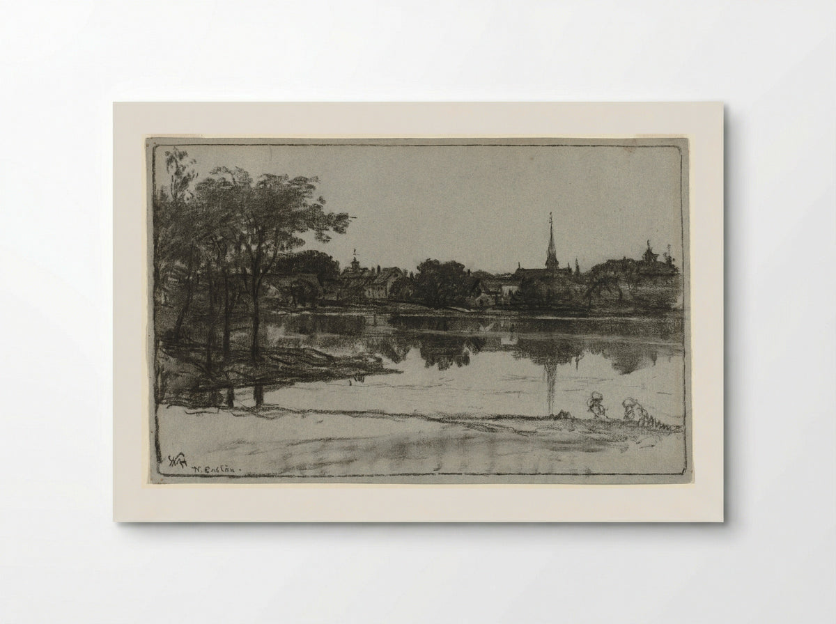 North Easton, Massachusetts - William Morris Hunt - Poster