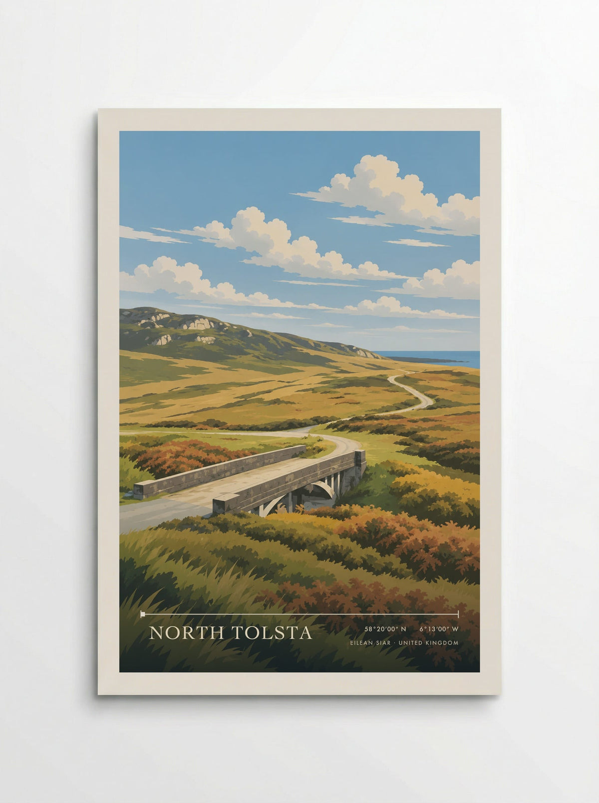 North Tolsta, Eilean Siar | Travel Poster - Poster