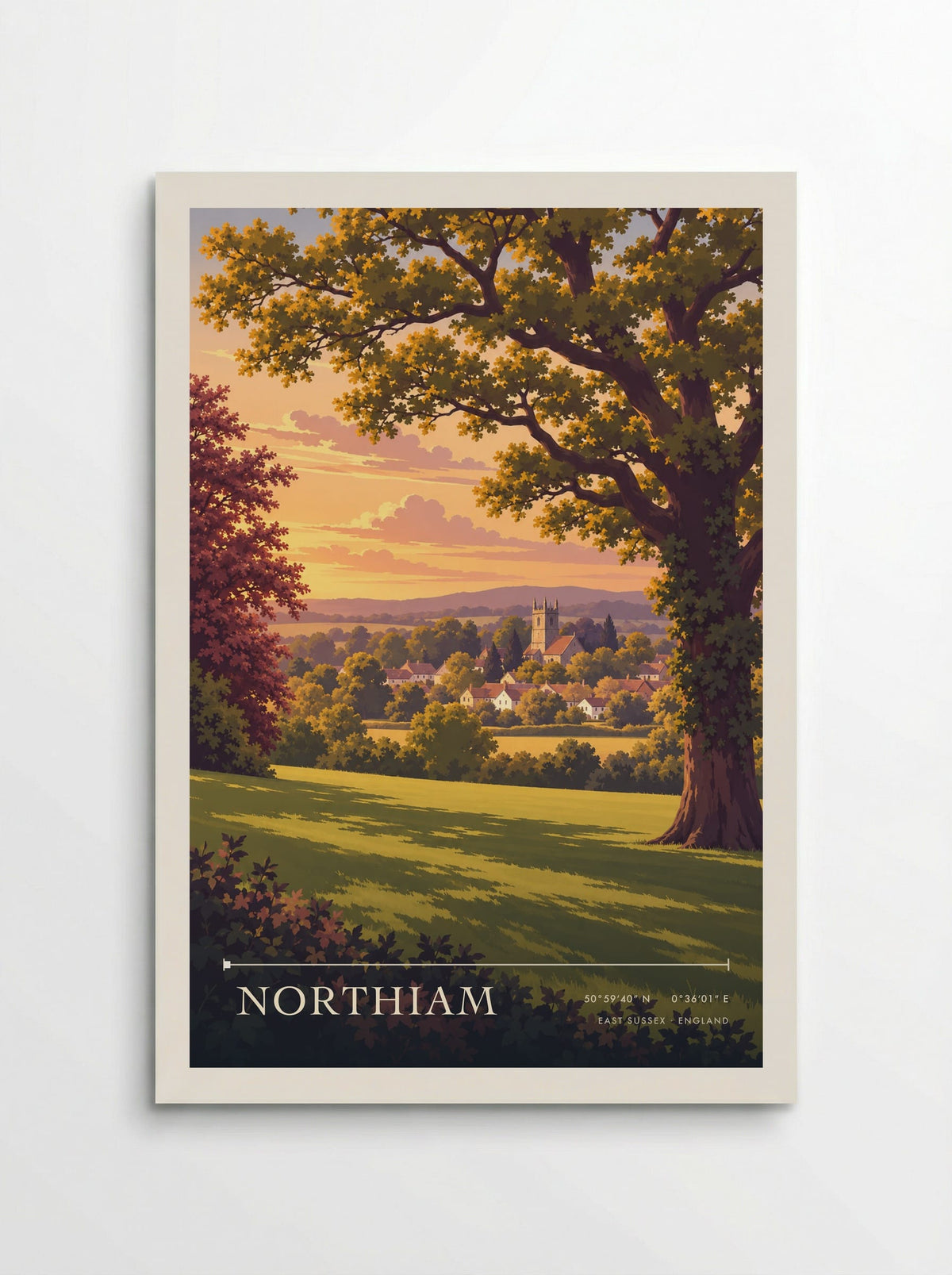 Northiam, East Sussex | Travel Poster - Poster
