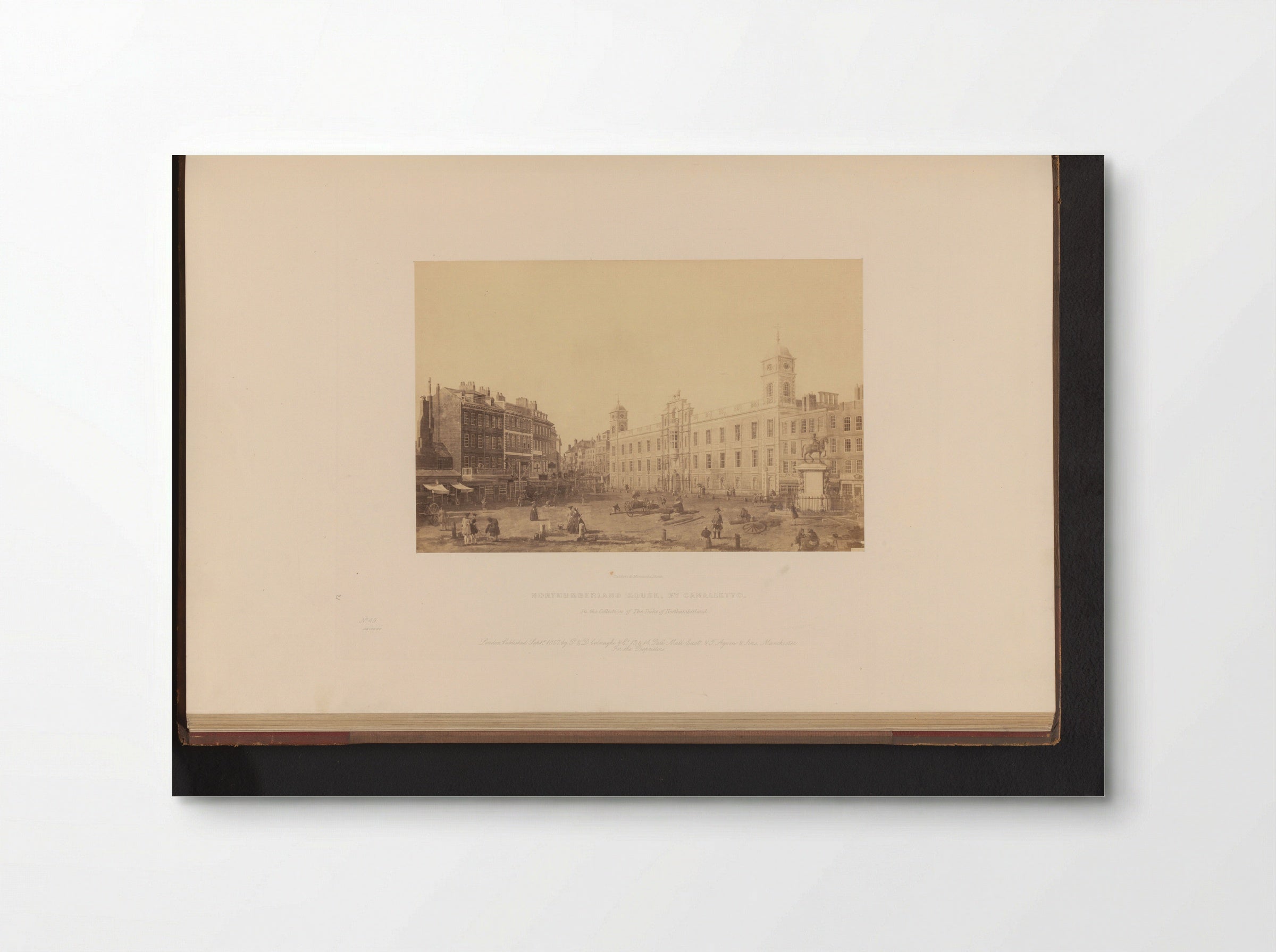 Northumberland House - Canaletto - Poster