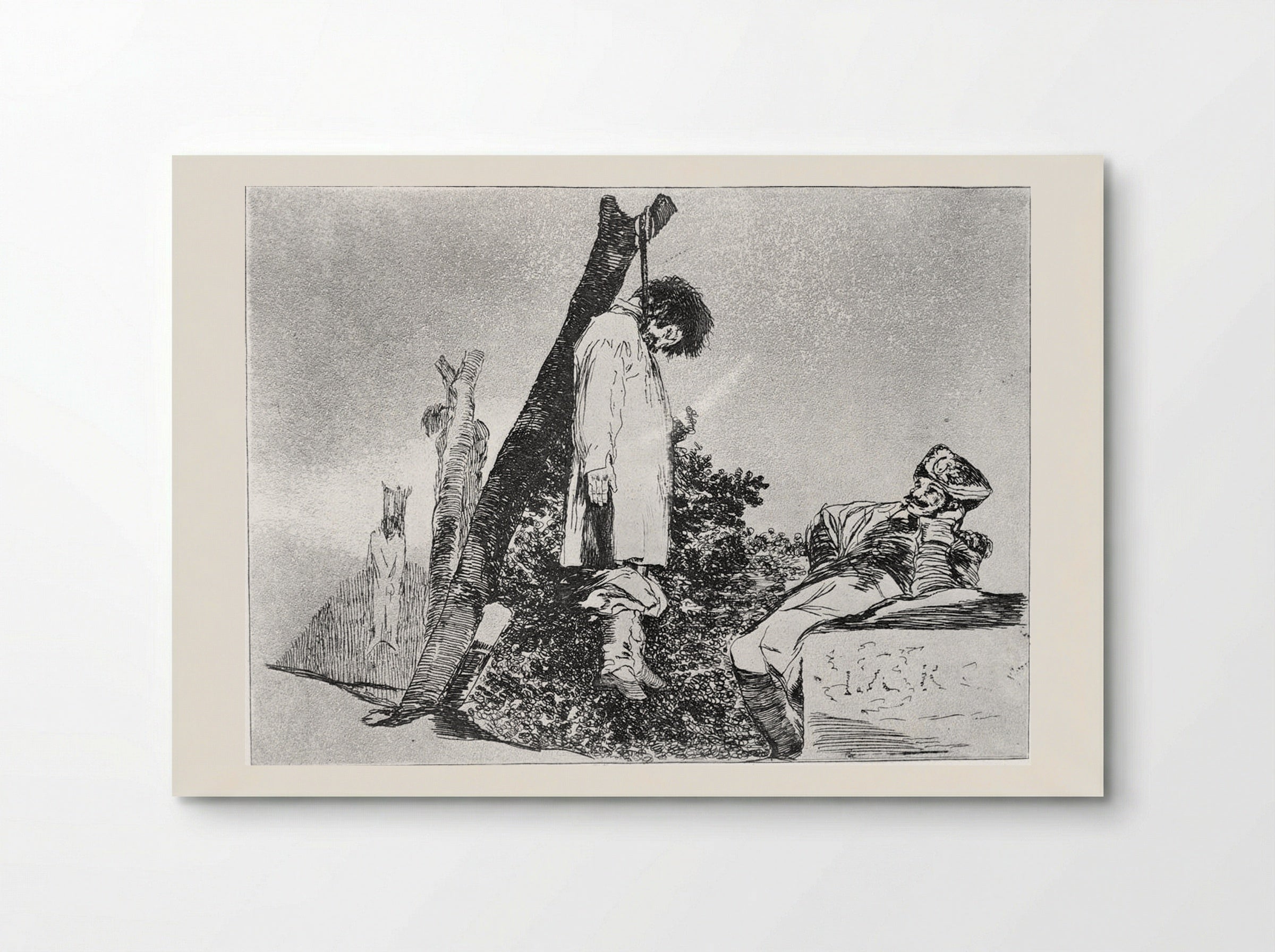 Not [in this case] either - Francisco José de Goya y Lucientes - Poster