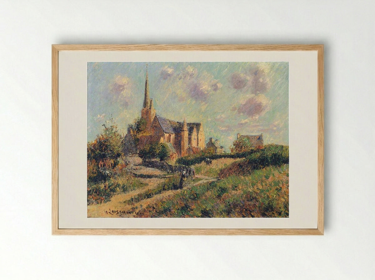 Notre Dame de la Clarté - Gustave Loiseau - Framed Print Wood