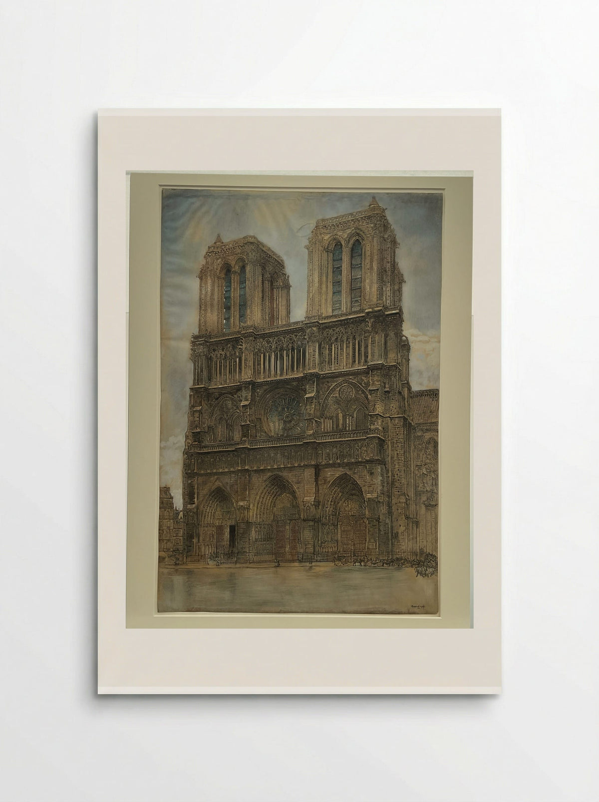 Notre Dame - Pieter Dupont - Poster