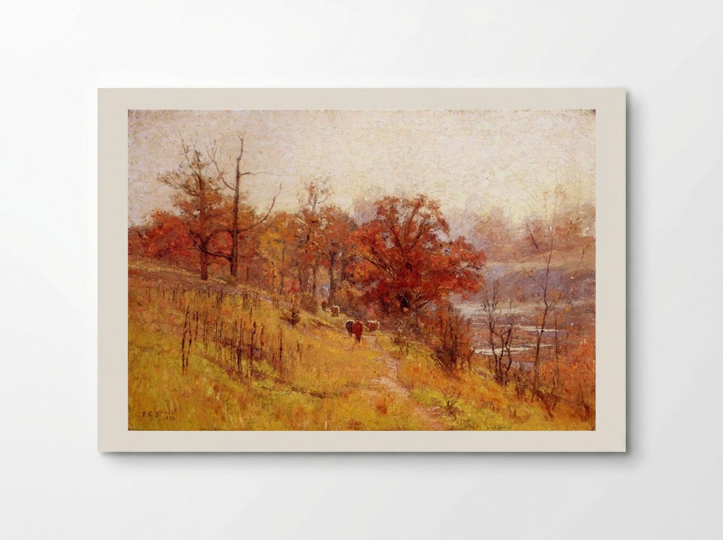 November's Harmony - T. C. Steele - Poster