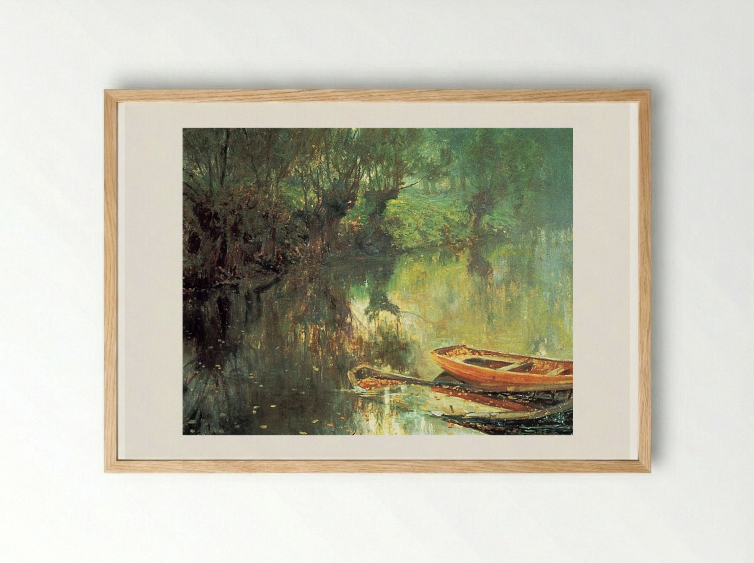 November - Guy Rose - Framed Print Wood