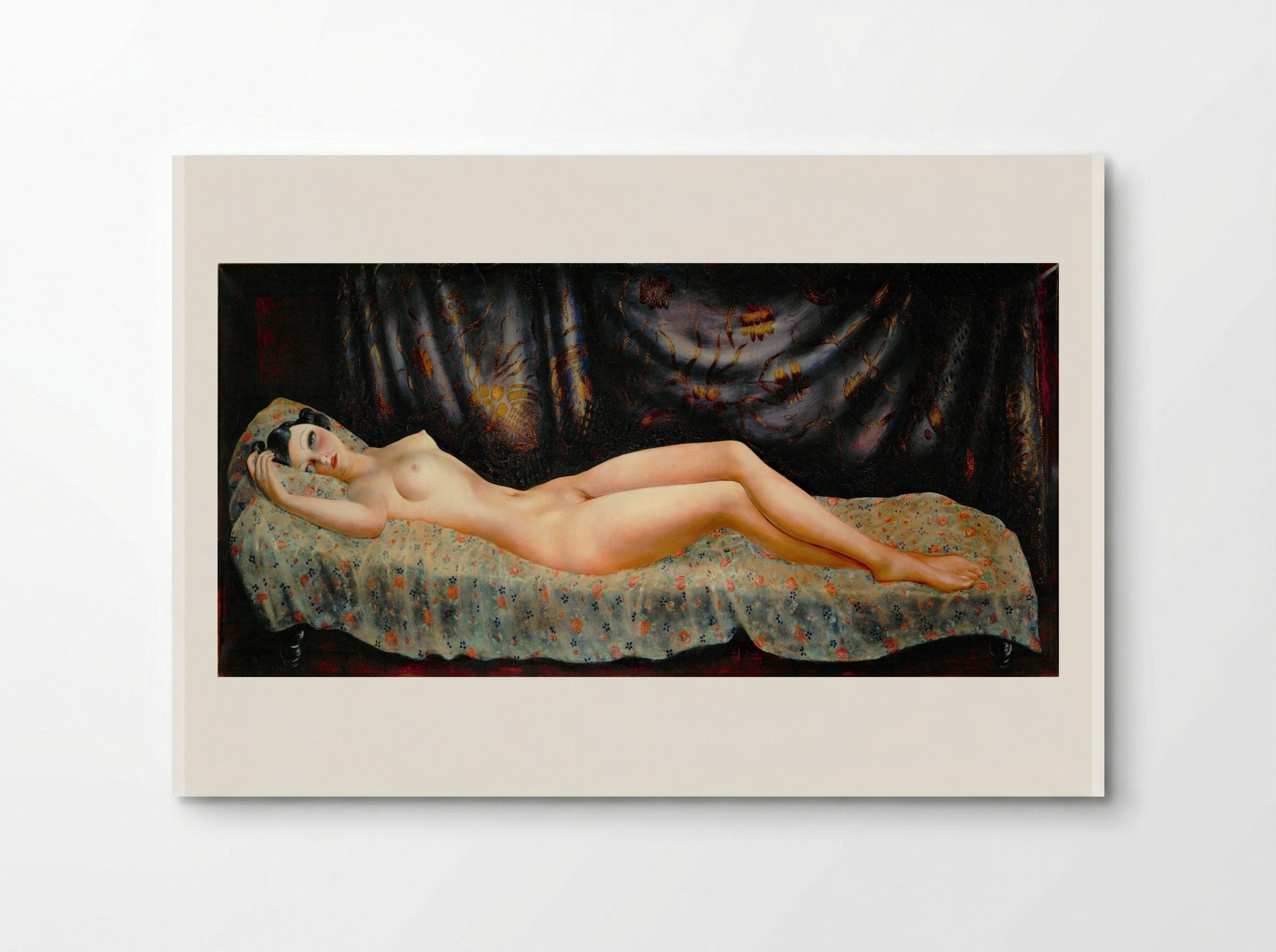 Nude Portrait of Arletty - Moïse Kisling - Poster