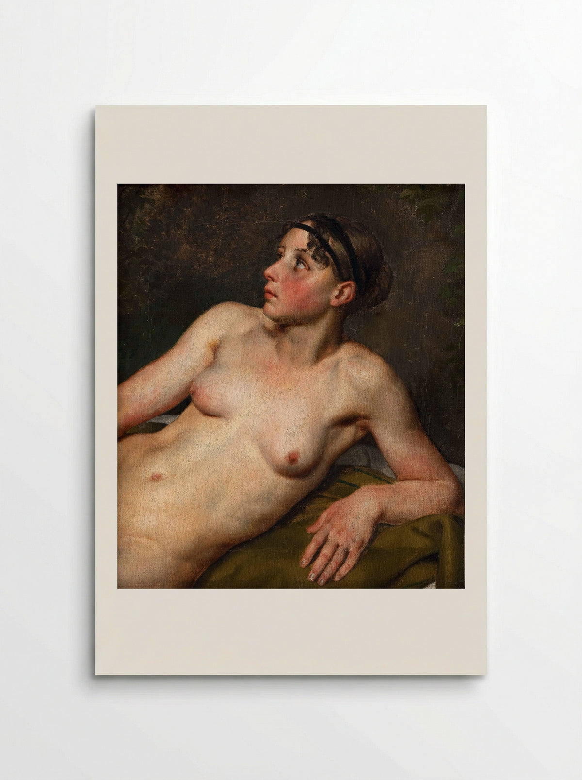 Nude Study - Christoffer Wilhelm Eckersberg - Poster