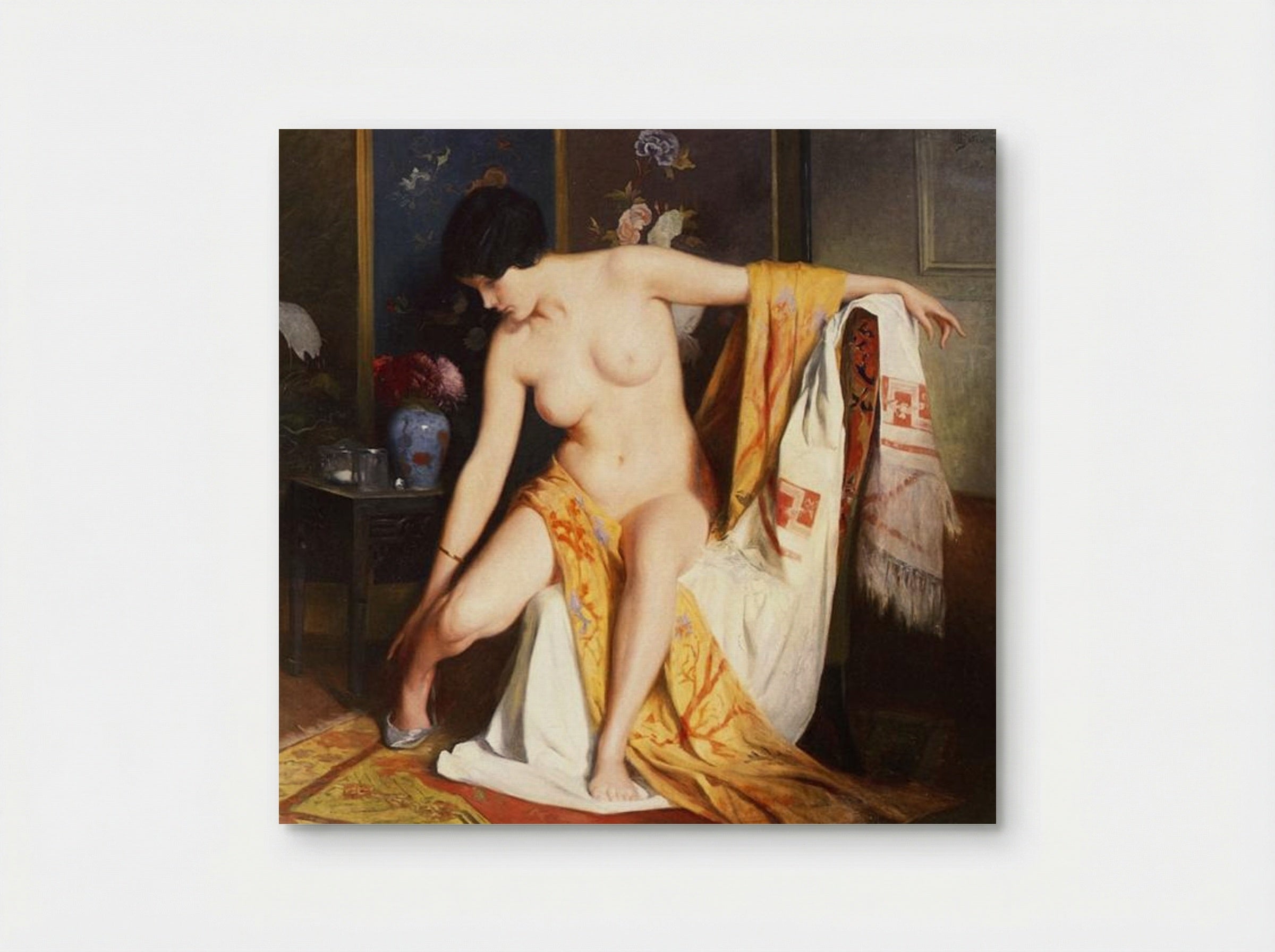 Nude in an Interior - Julius LeBlanc Stewart - Poster