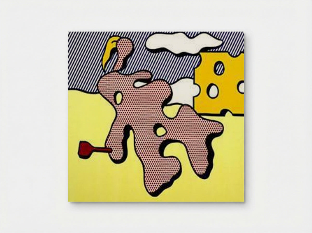 Nude on Beach - Roy Lichtenstein - Poster