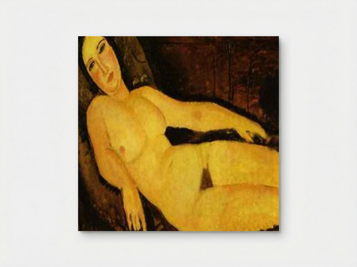 Nude on a Sofa - Amedeo Modigliani - Poster