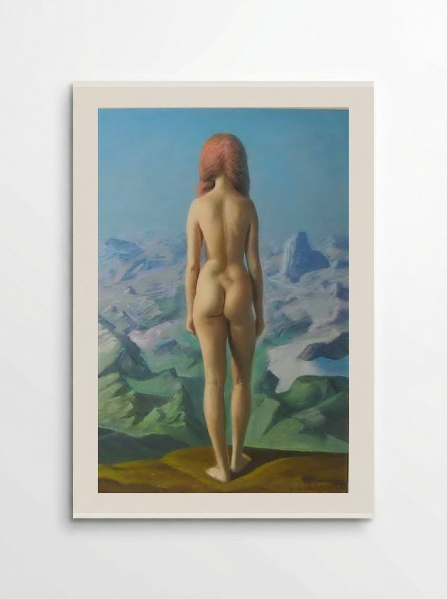 Nude on the Beach - Sabin Balasa - Poster