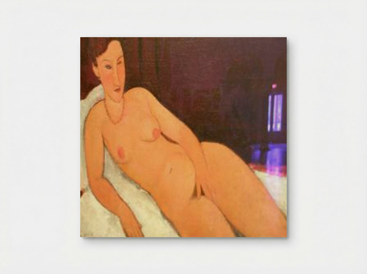 Nude with Coral Necklace - Amedeo Modigliani - Poster