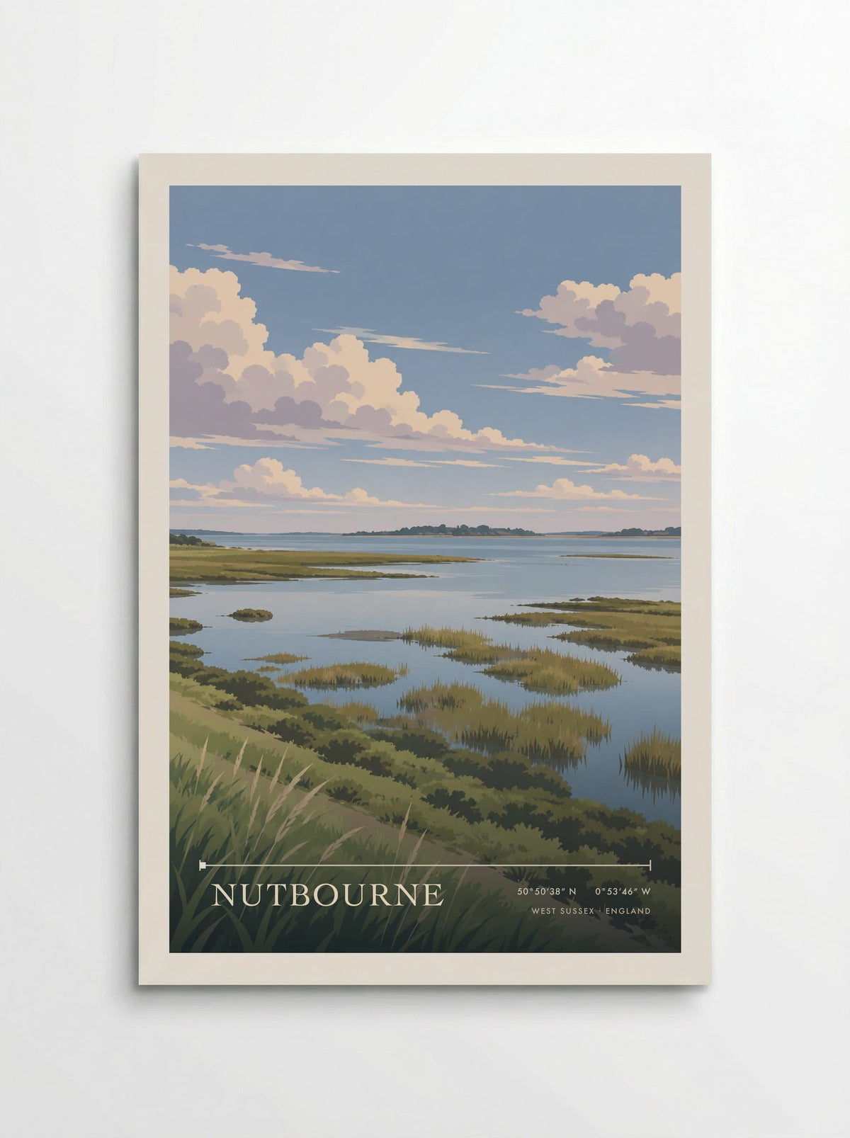 Nutbourne, West Sussex | Travel Poster - Poster