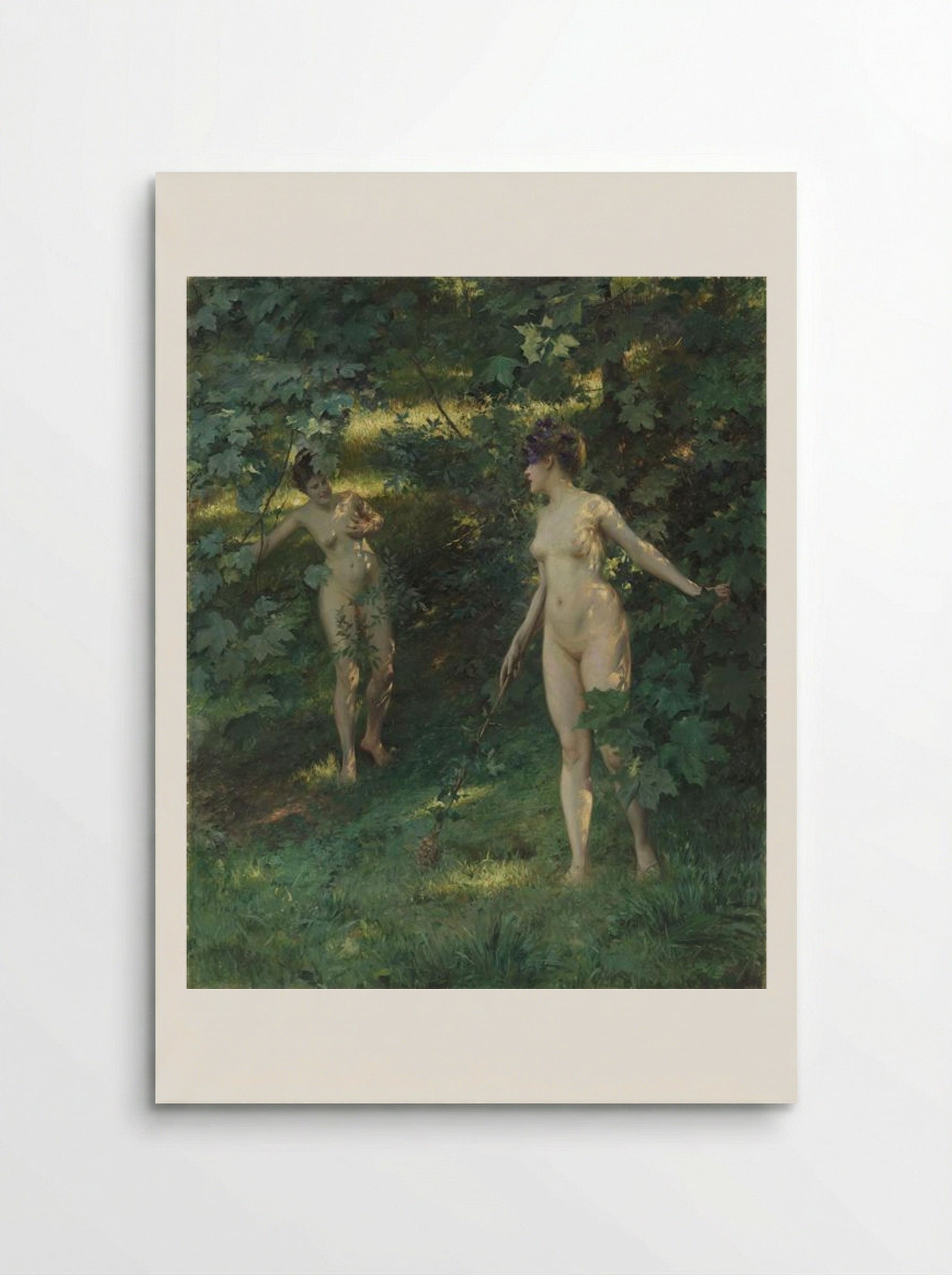 Nymphs of Nysa - Julius LeBlanc Stewart - Poster
