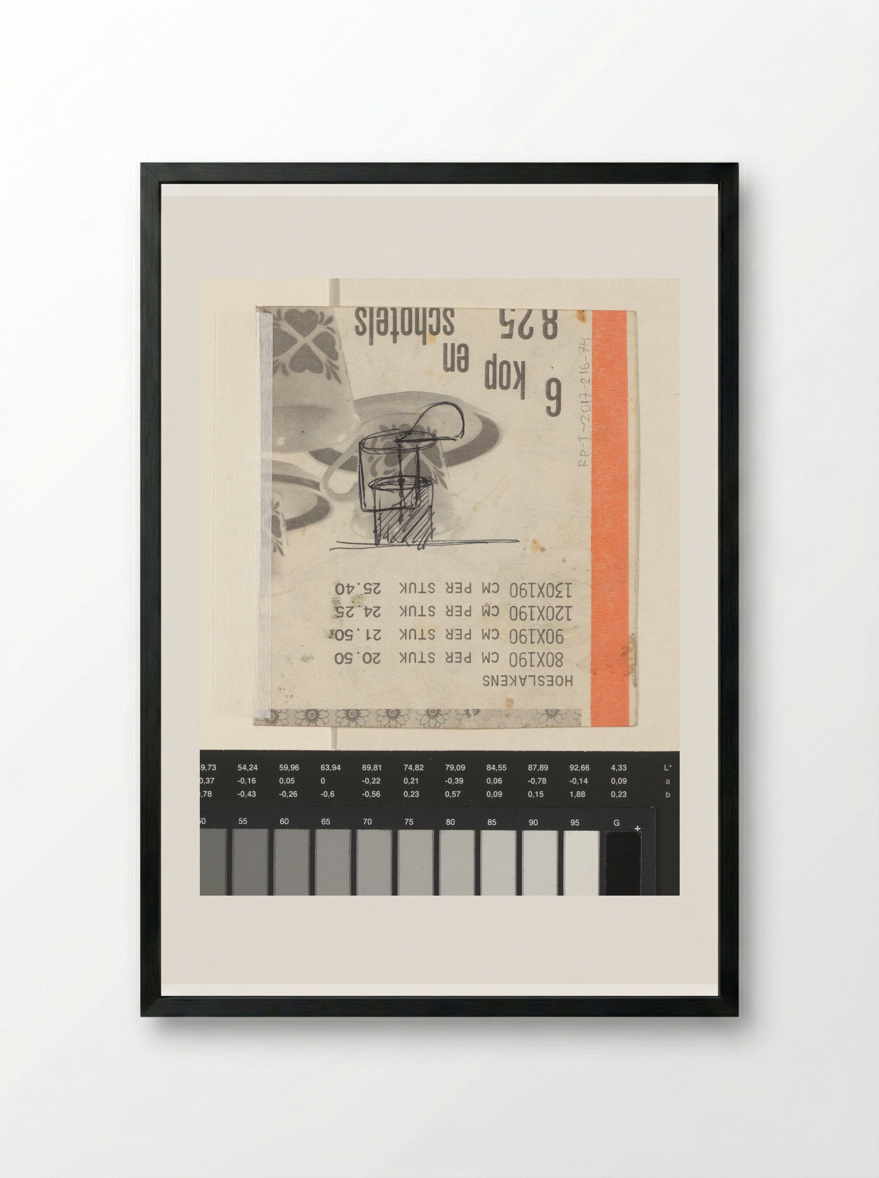 Object - Willem Westbroek - Framed Print Black