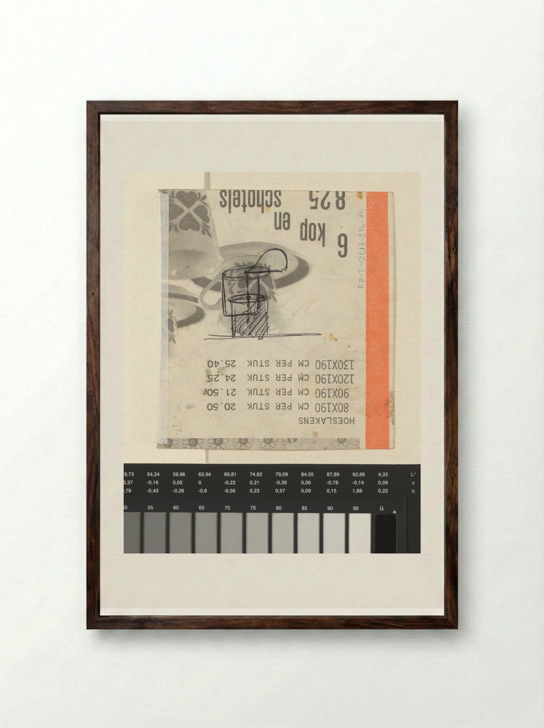 Object - Willem Westbroek - Framed Print Dark Wood