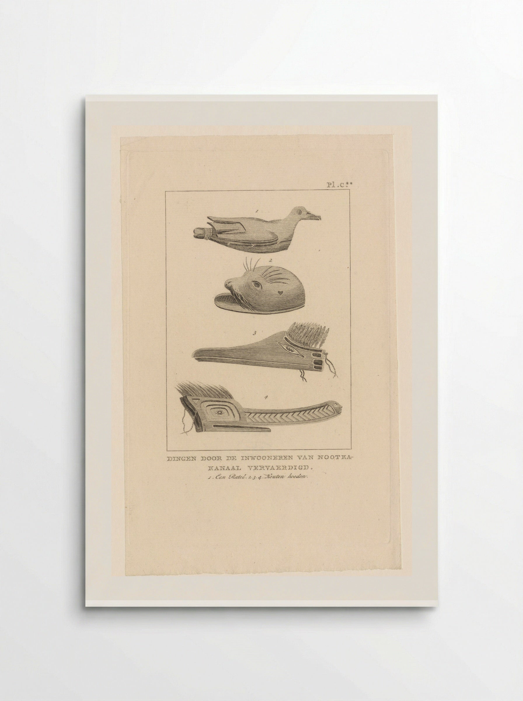 Objects from Nootka Sound - Diverse vervaardigers - Poster