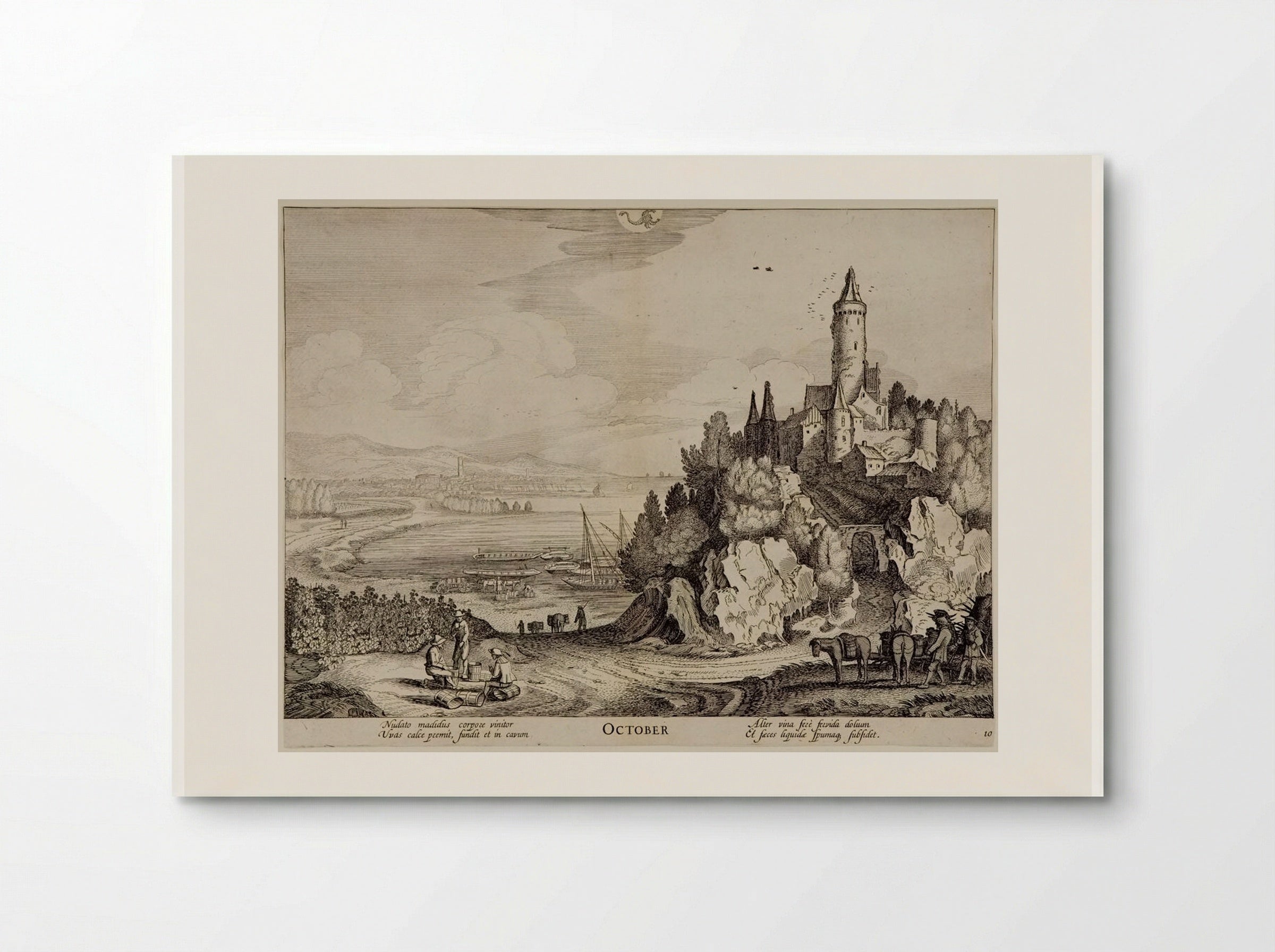 October - Jan van de Velde II - Poster