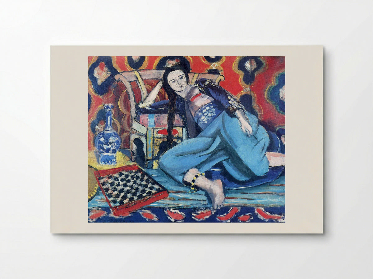 Odalisque with a Turkish Chair - Henri Matisse - Poster