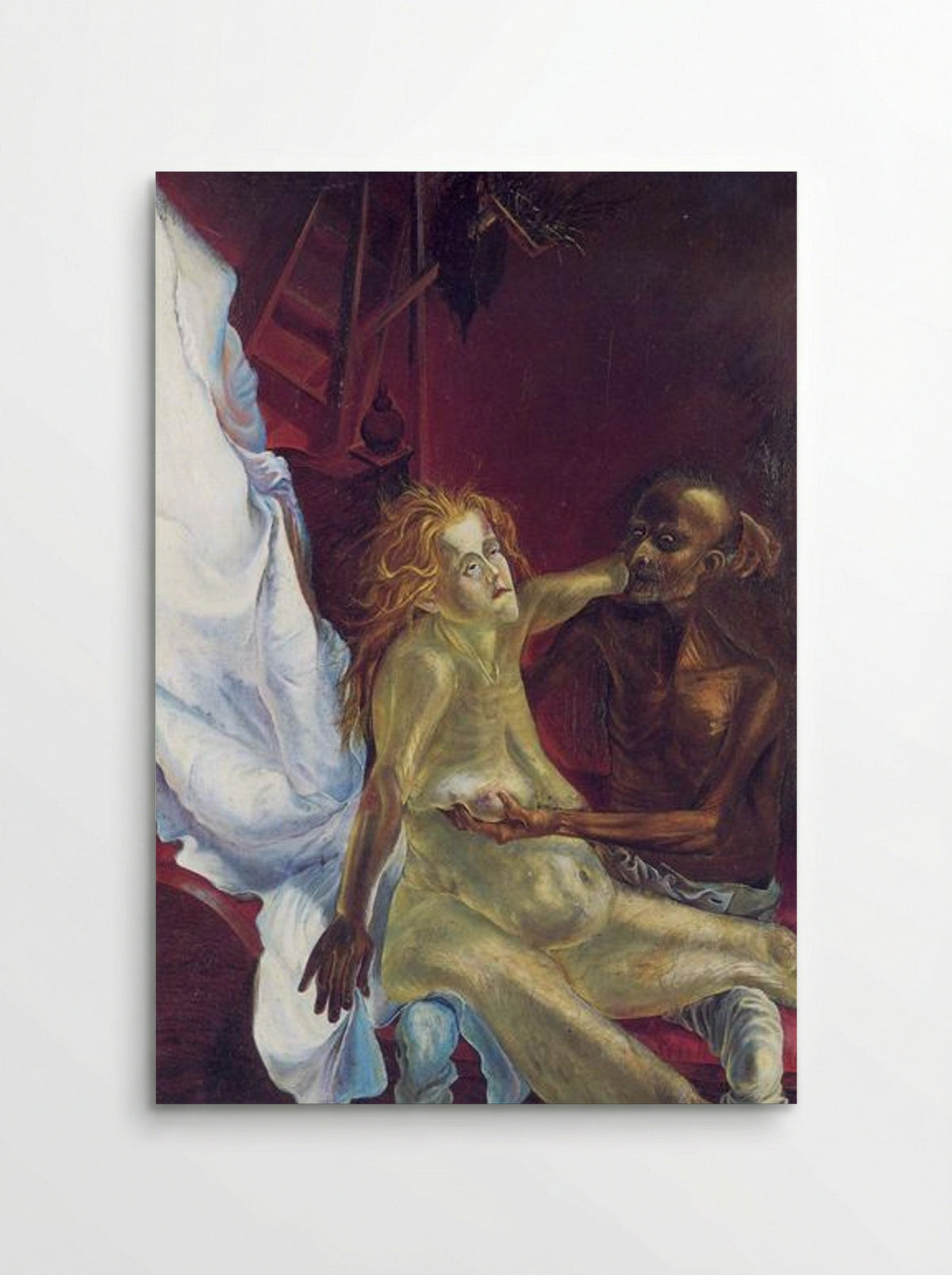 Old Couple - Otto Dix - Poster