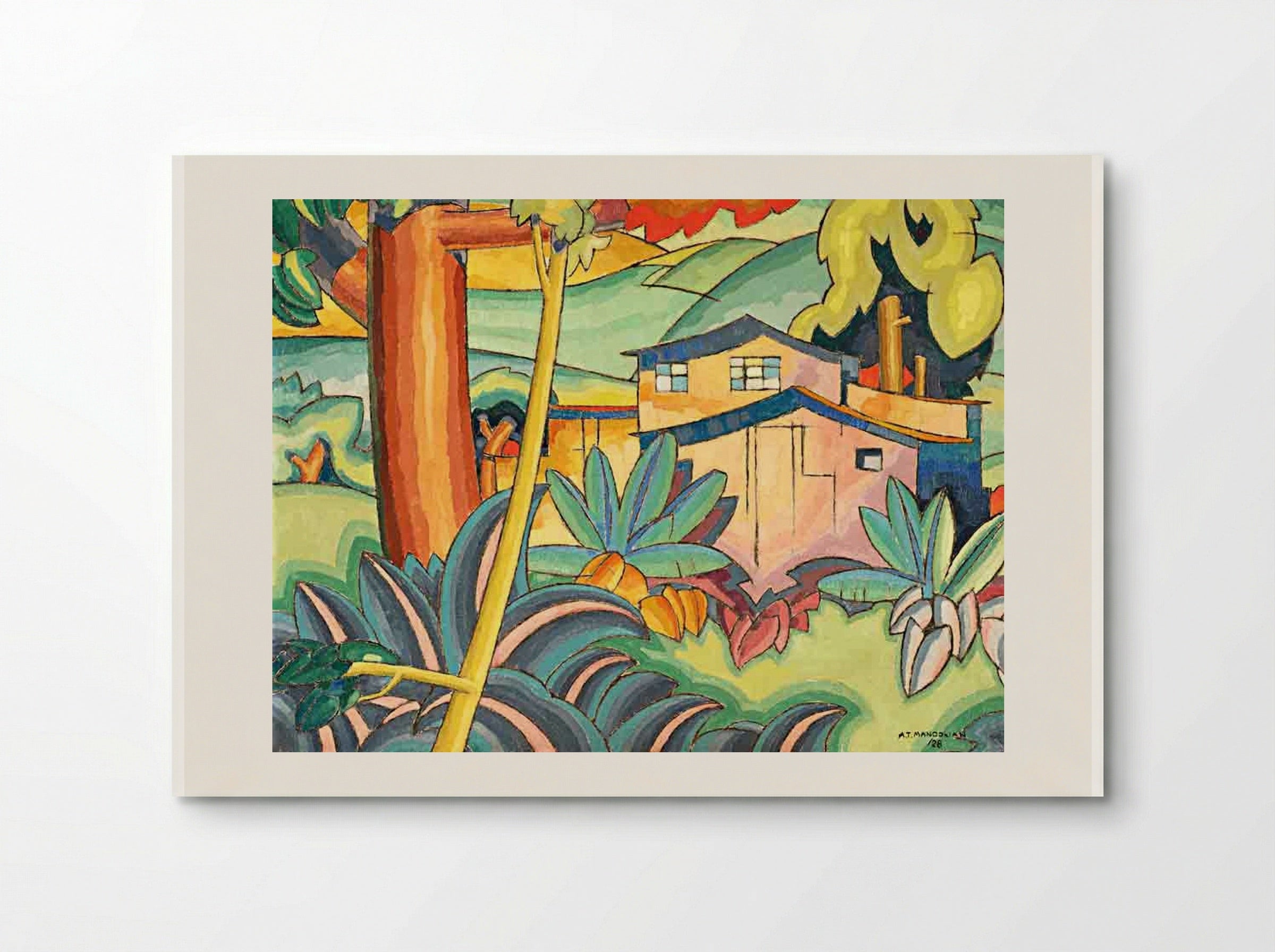 Old Kahala Home - Arman Manookian - Poster