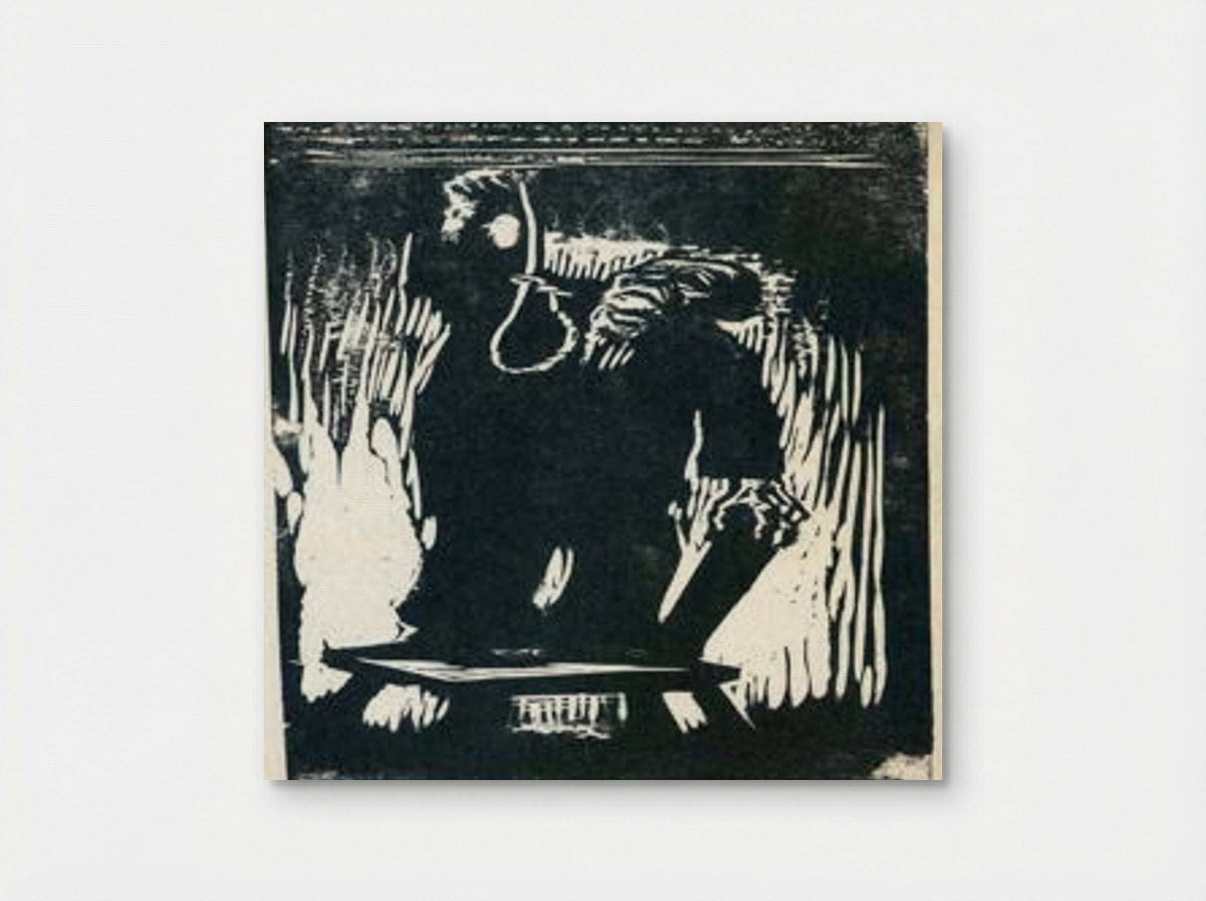 Old Man with Noose - Käthe Kollwitz - Poster