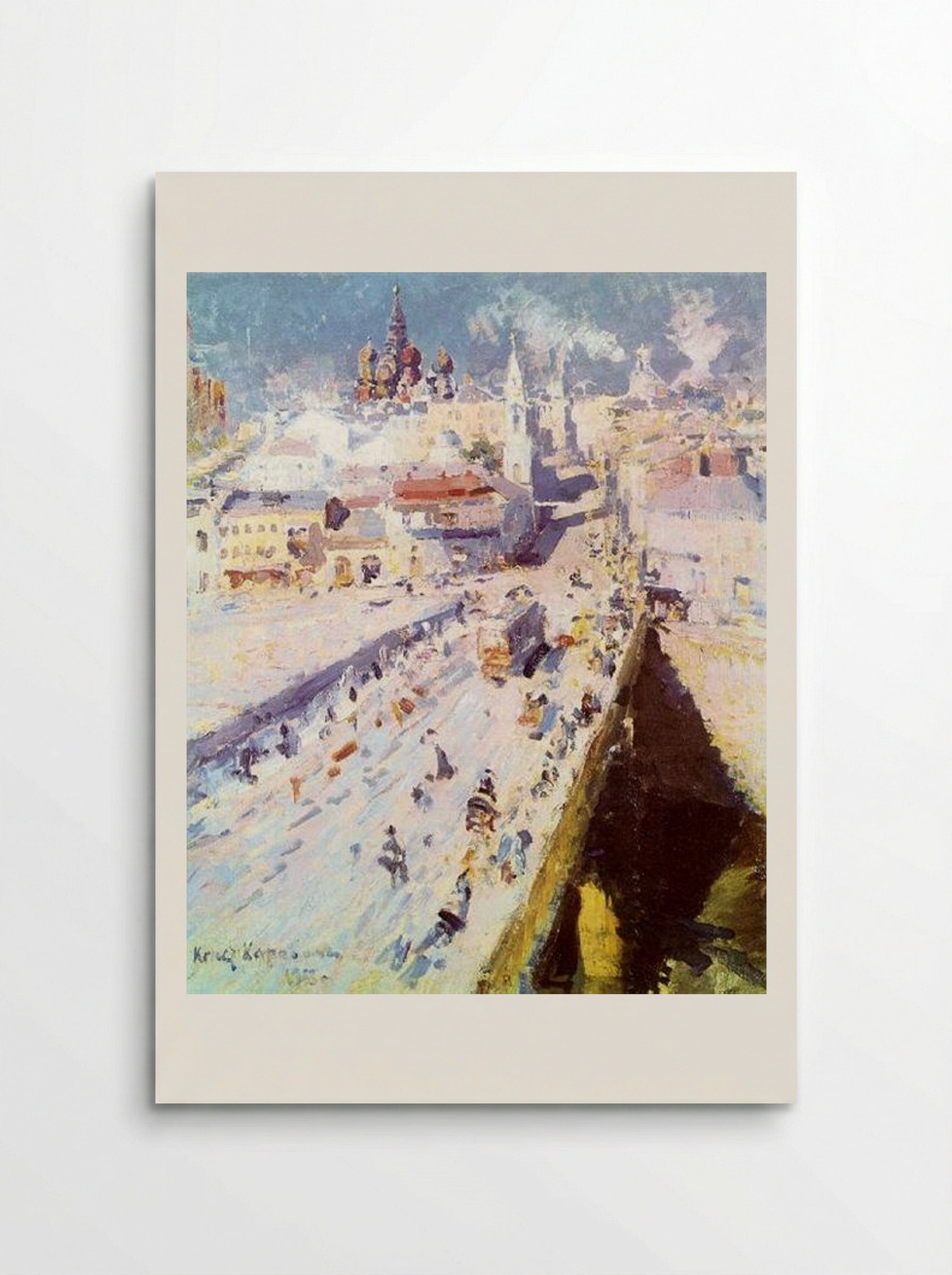 Old Moscow - Konstantin Korovin - Poster