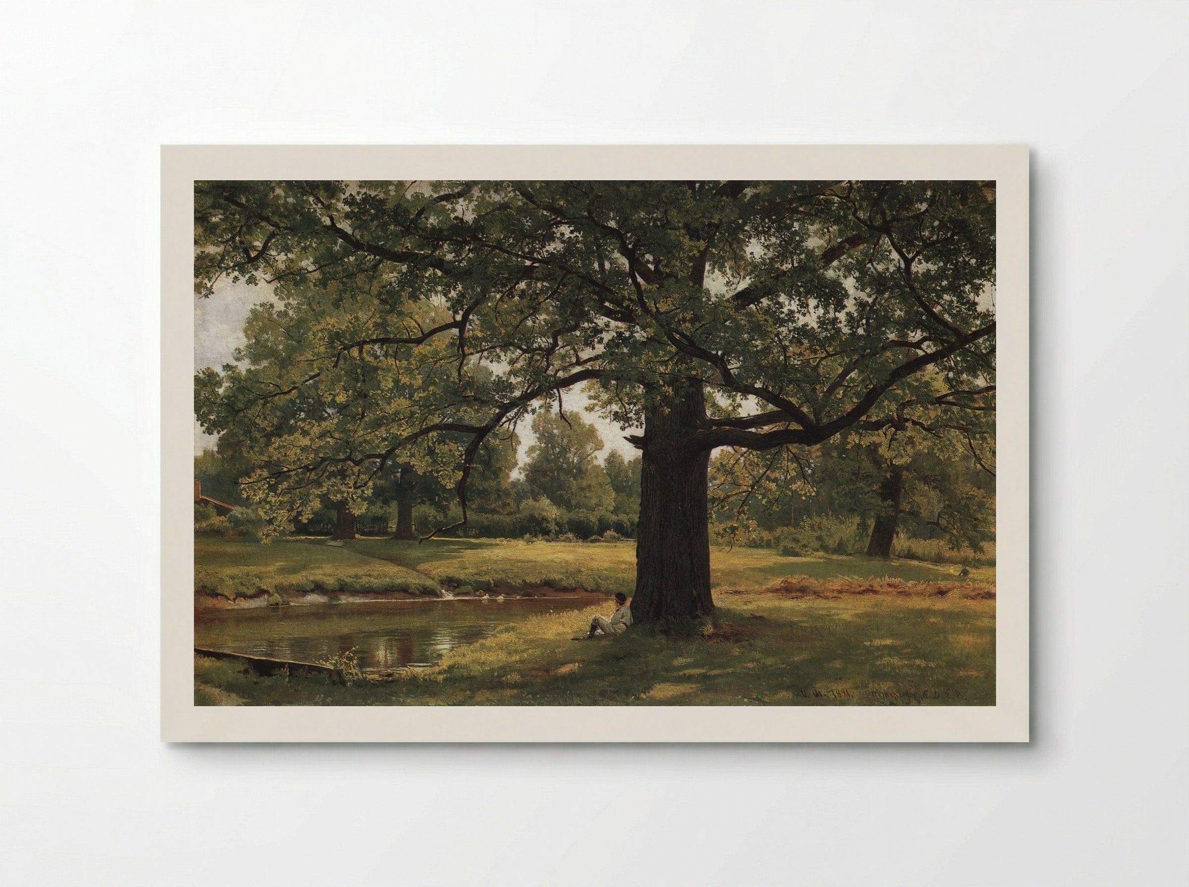 Old Oak - Ivan Shishkin - Poster