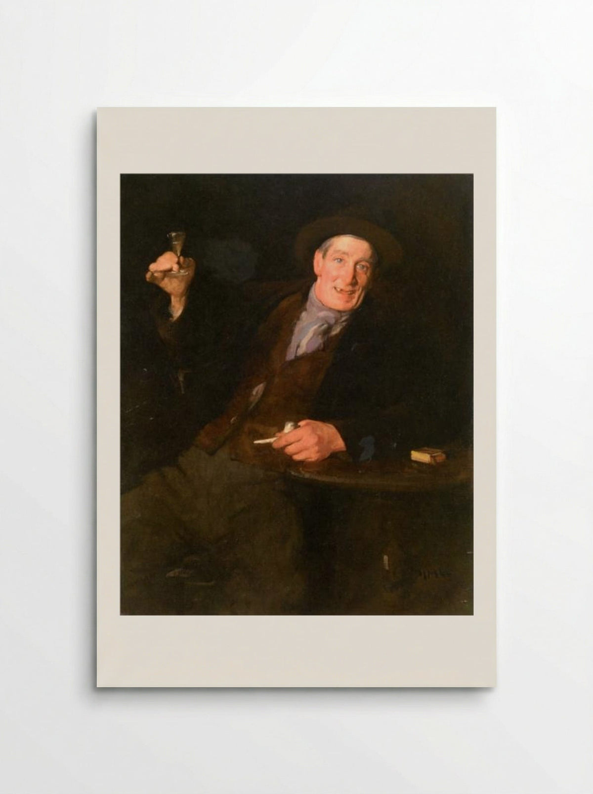 Old Tom Morris - Samuel Peploe - Poster