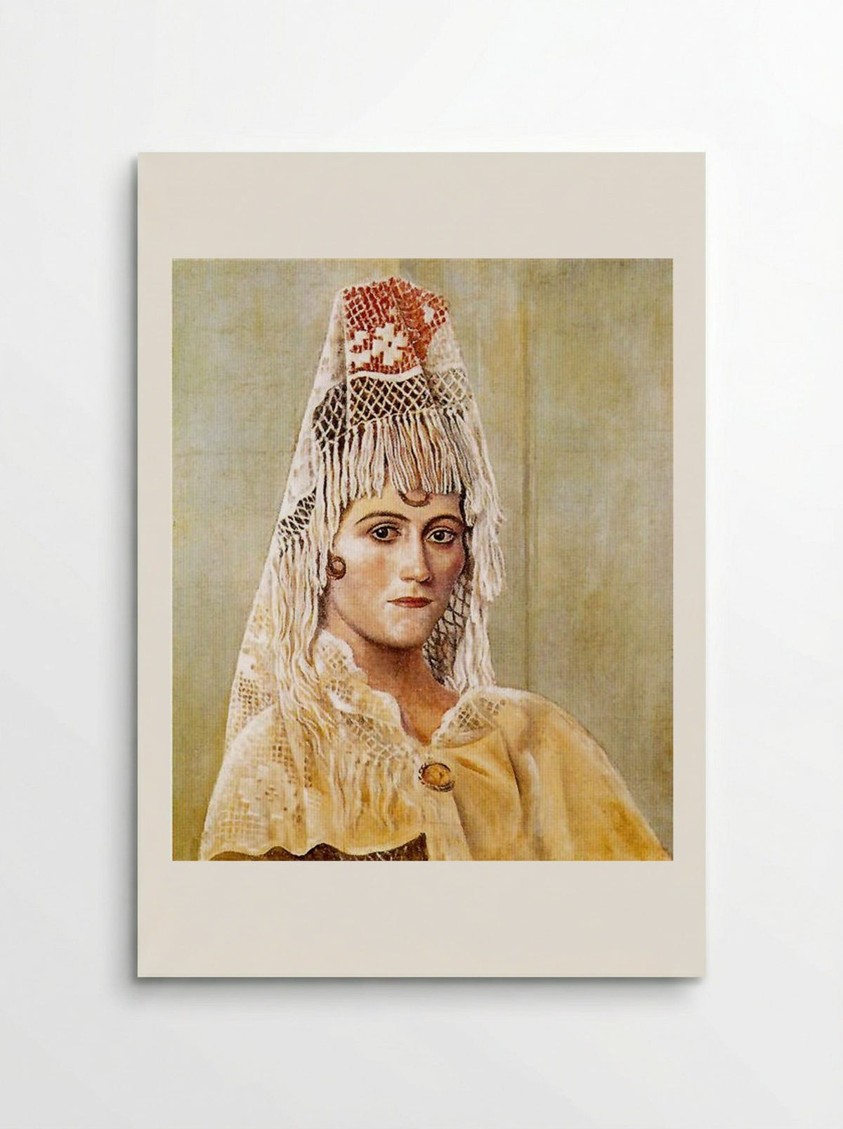 Olga in a Mantilla - Pablo Picasso - Poster