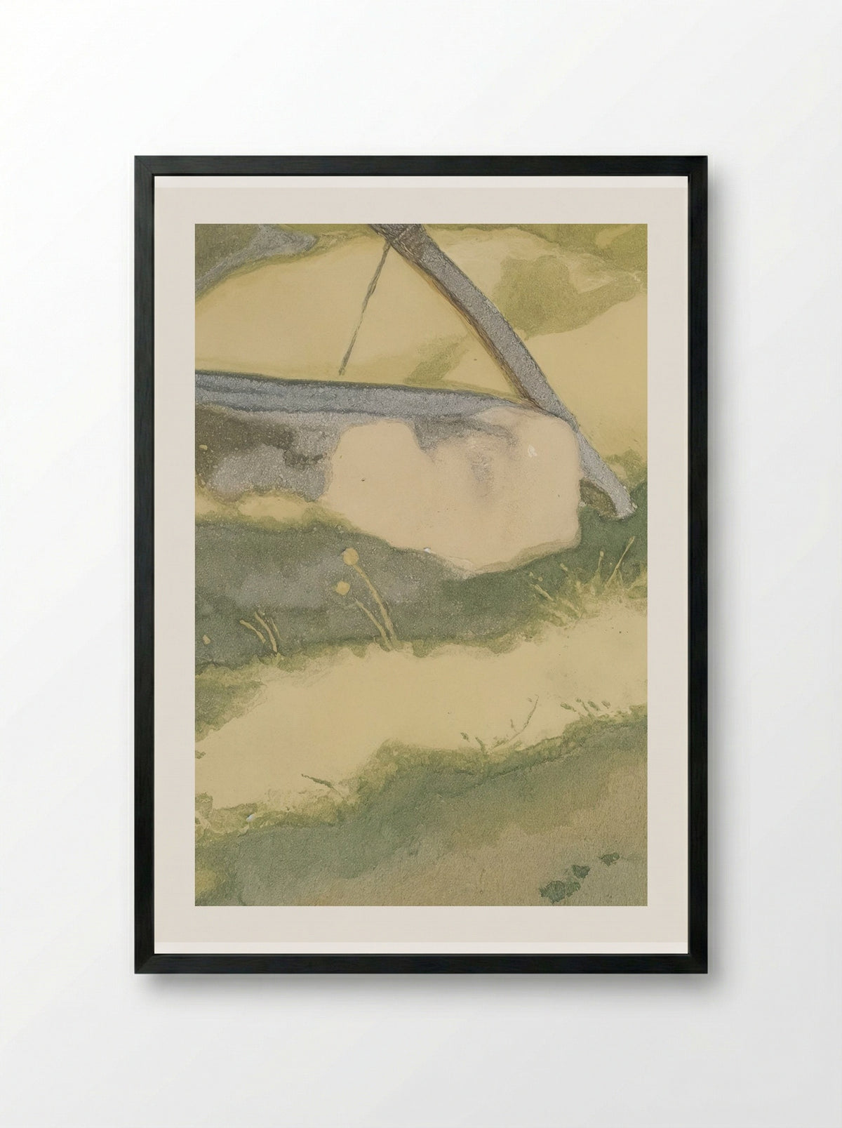 Olive Trees - Ivan Bilibin - Framed Print Black