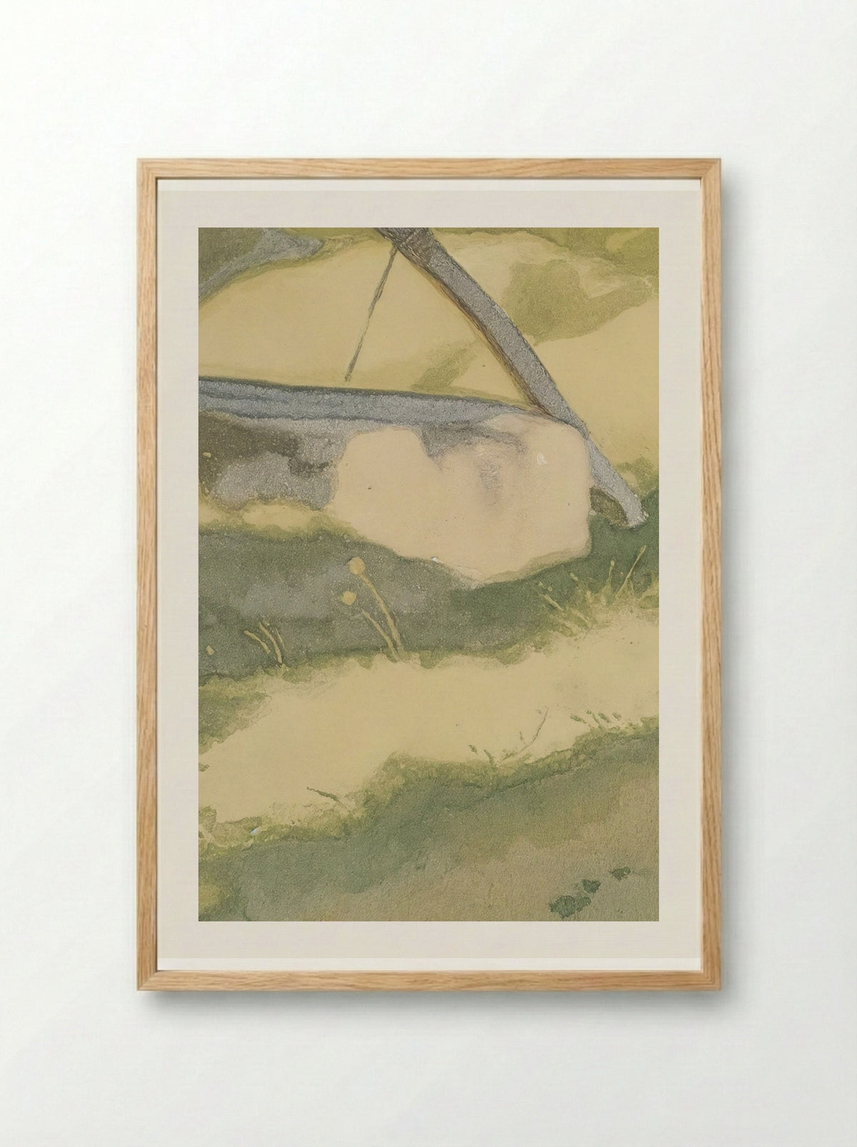 Olive Trees - Ivan Bilibin - Framed Print Wood