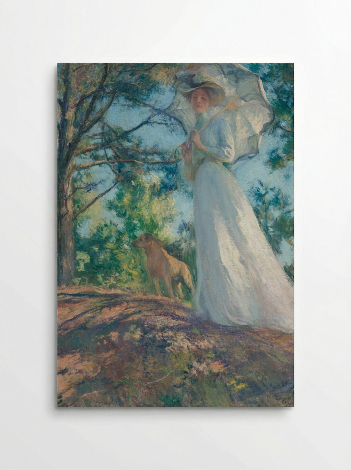On Bos'n's Hill - Edmund C. Tarbell - Poster