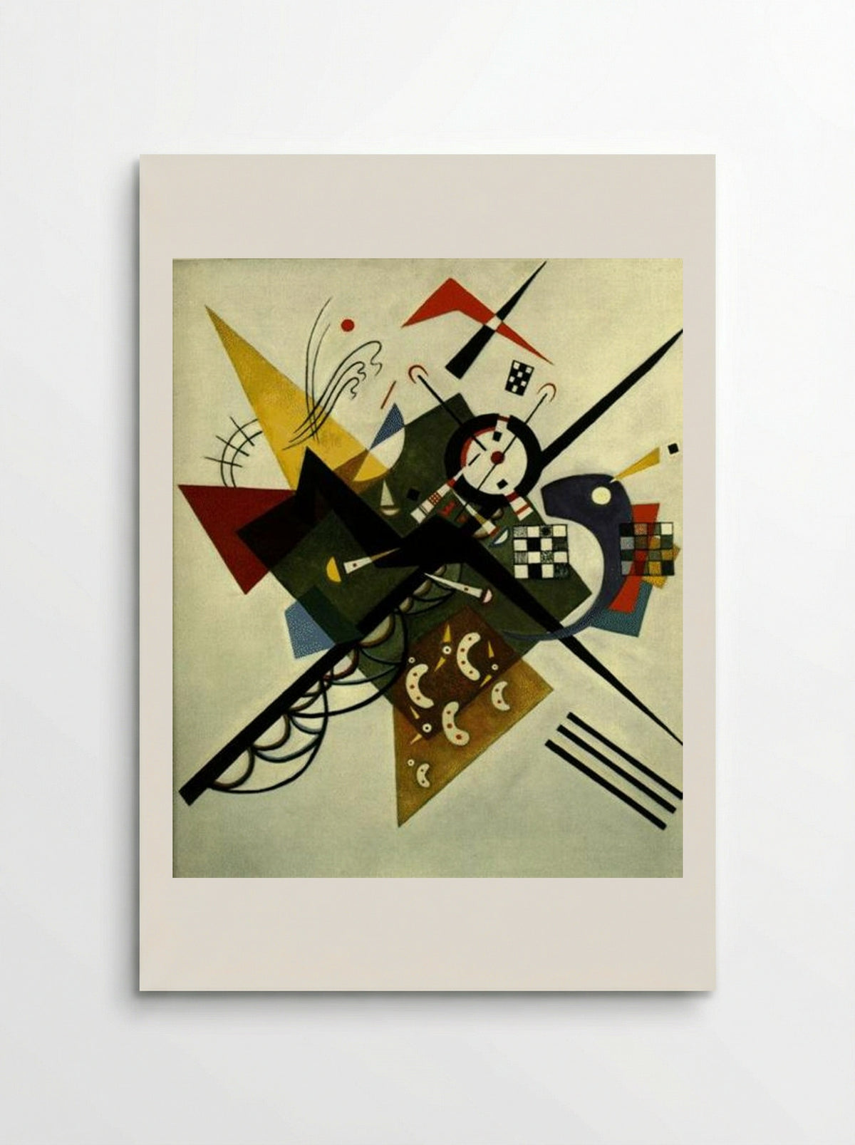 On White II - Wassily Kandinsky - Poster