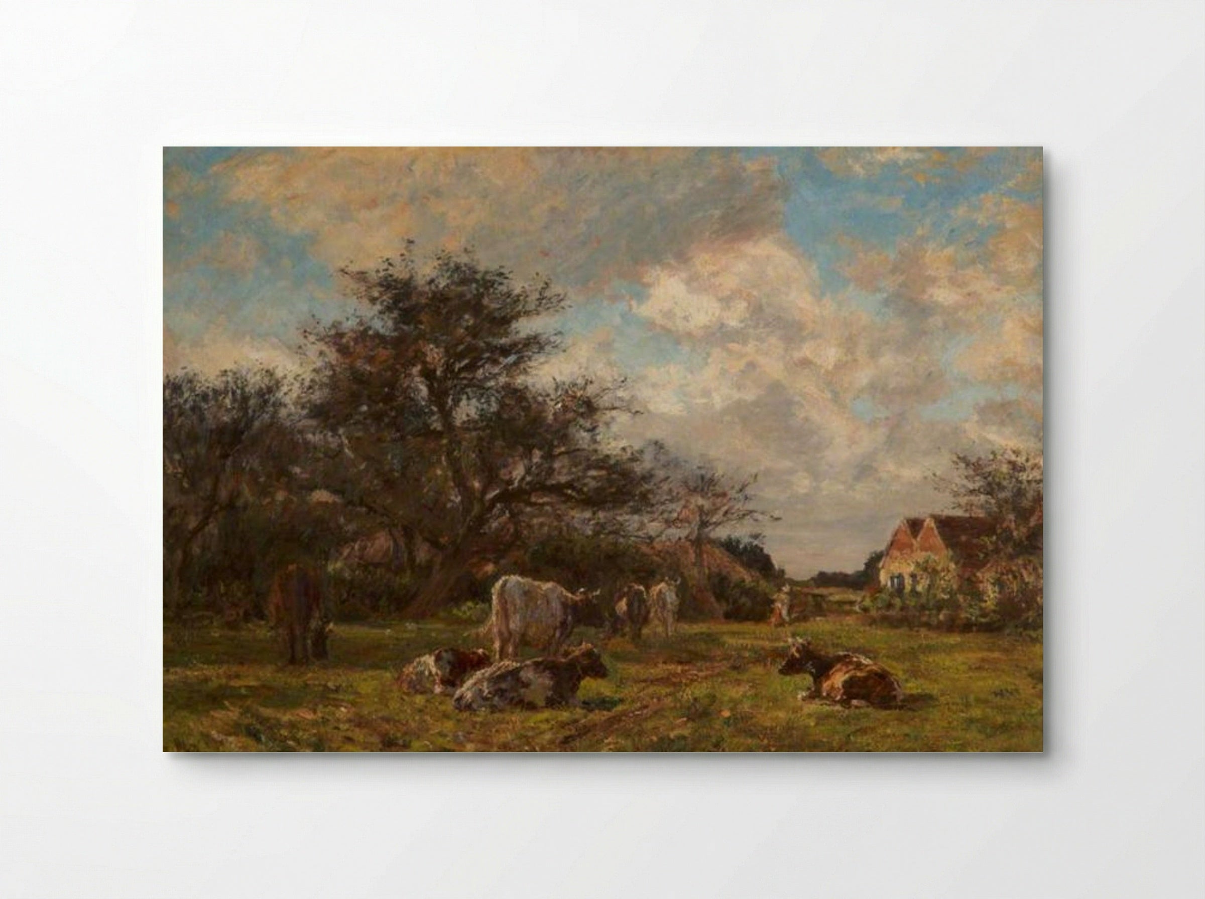 On a Sussex Farm - James Charles - Poster
