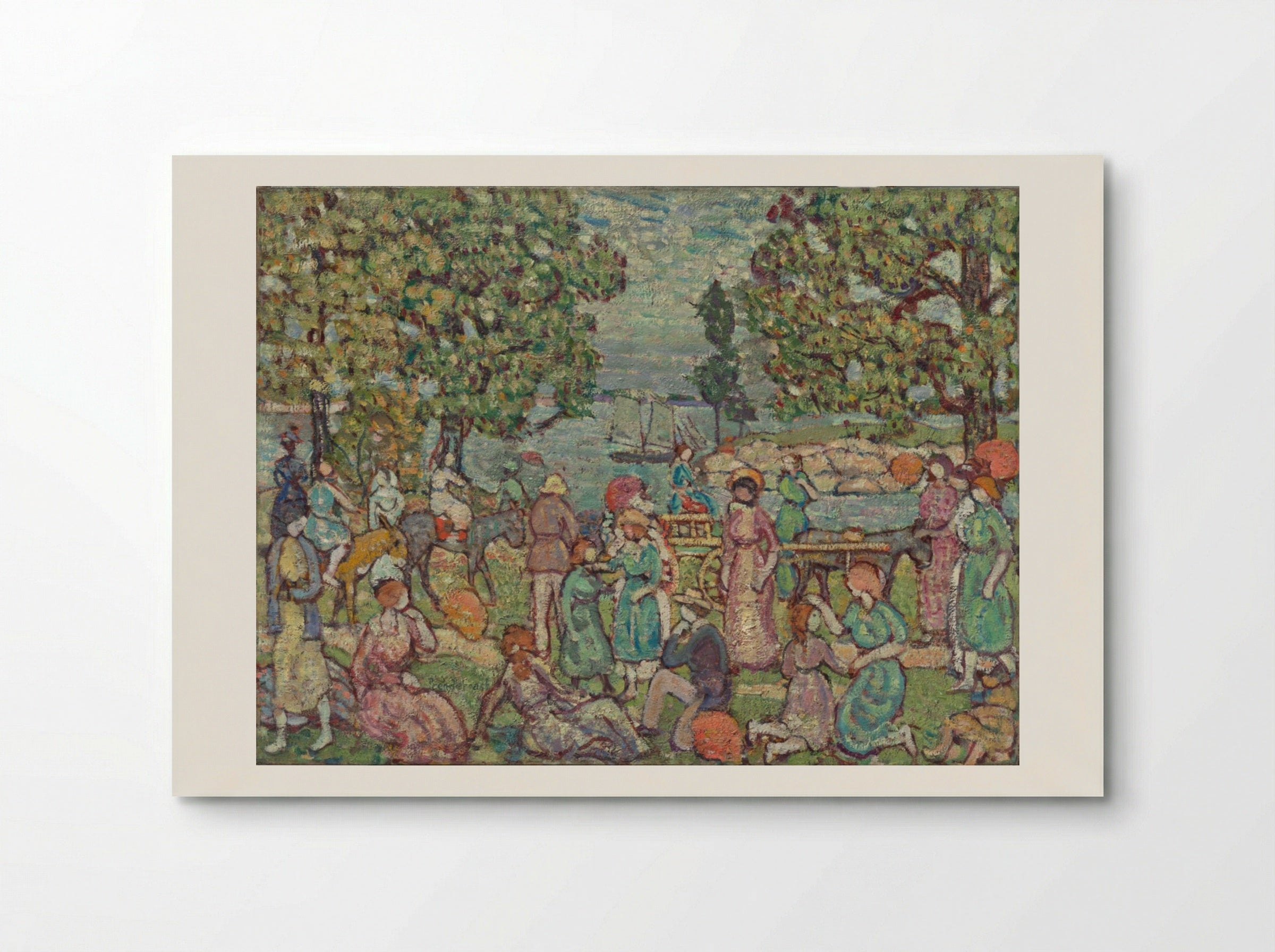 On the Beach, No. 3 - Maurice Prendergast - Poster