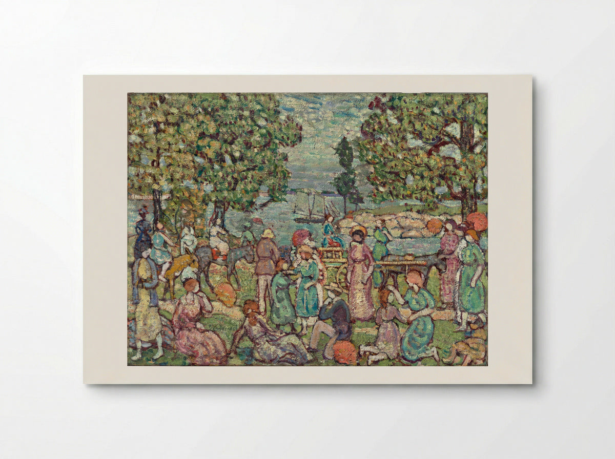 On the Beach, No. 3 - Maurice Prendergast - Poster